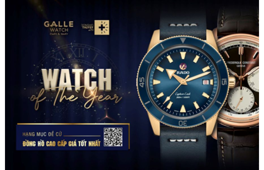 [Watch of the year] Đồng hồ cao cấp giá tốt nhất