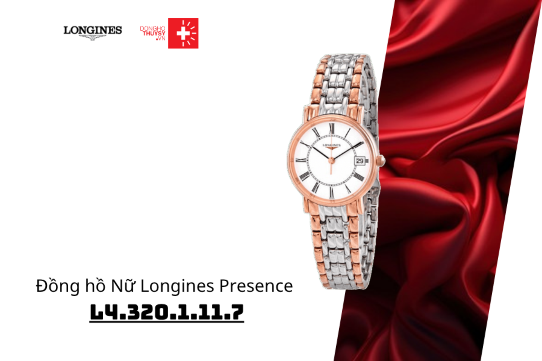 Đồng hồ Nữ Longines Presence L4.320.1.11.7
