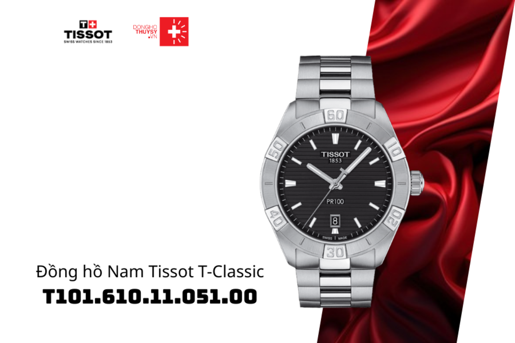 Đồng hồ Nam Tissot T-Classic T101.610.11.051.00