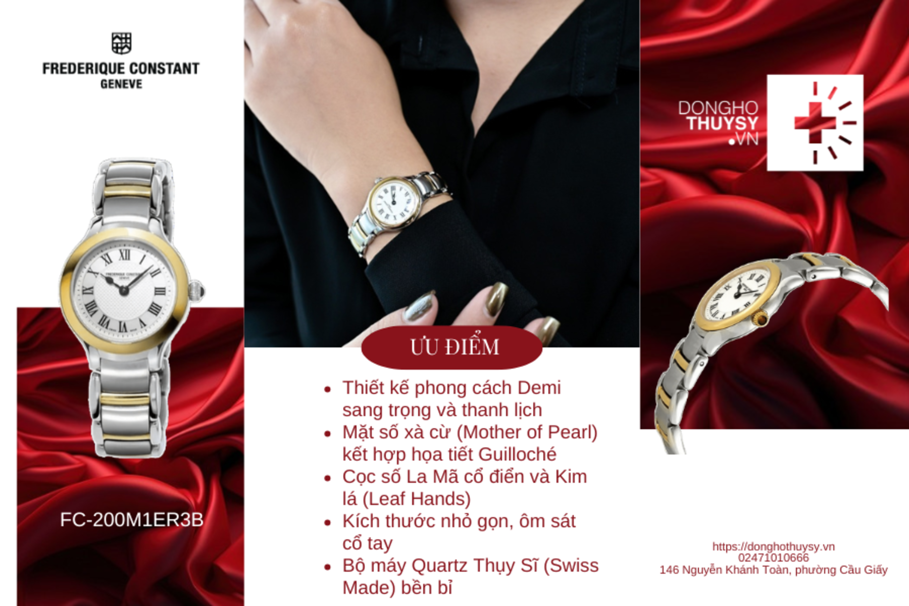 Đồng hồ Frederique Constant FC-200M1ER3B
