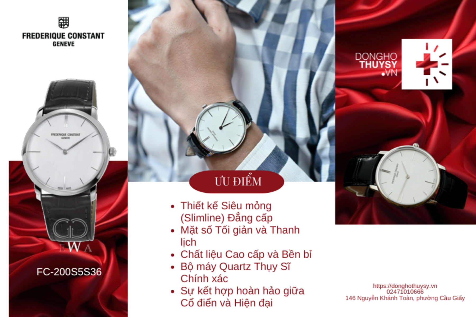 Đồng hồ Frederique Constant FC-200S5S36