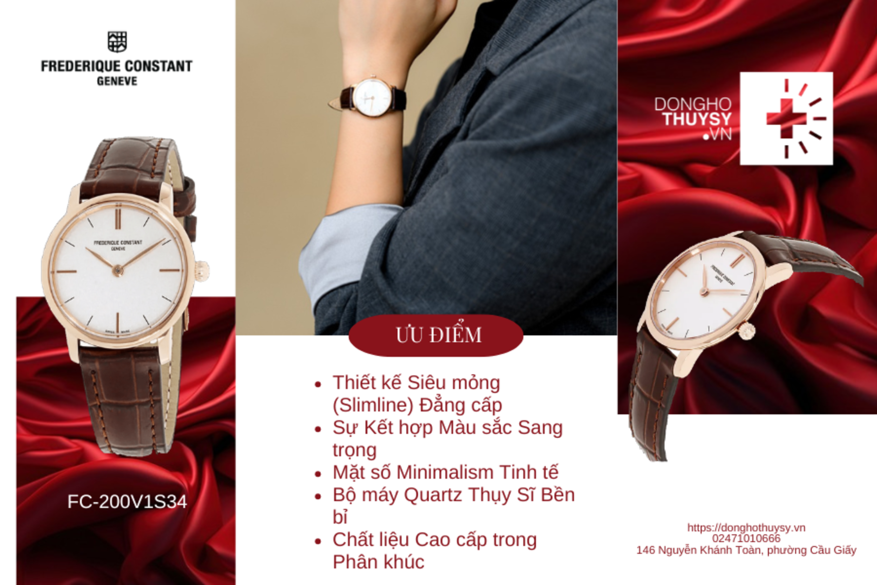 Đồng hồ Frederique Constant FC-200V1S34