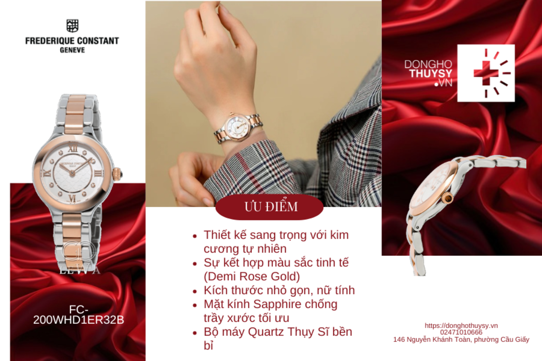 Đồng hồ Frederique Constant FC-200WHD1ER32B
