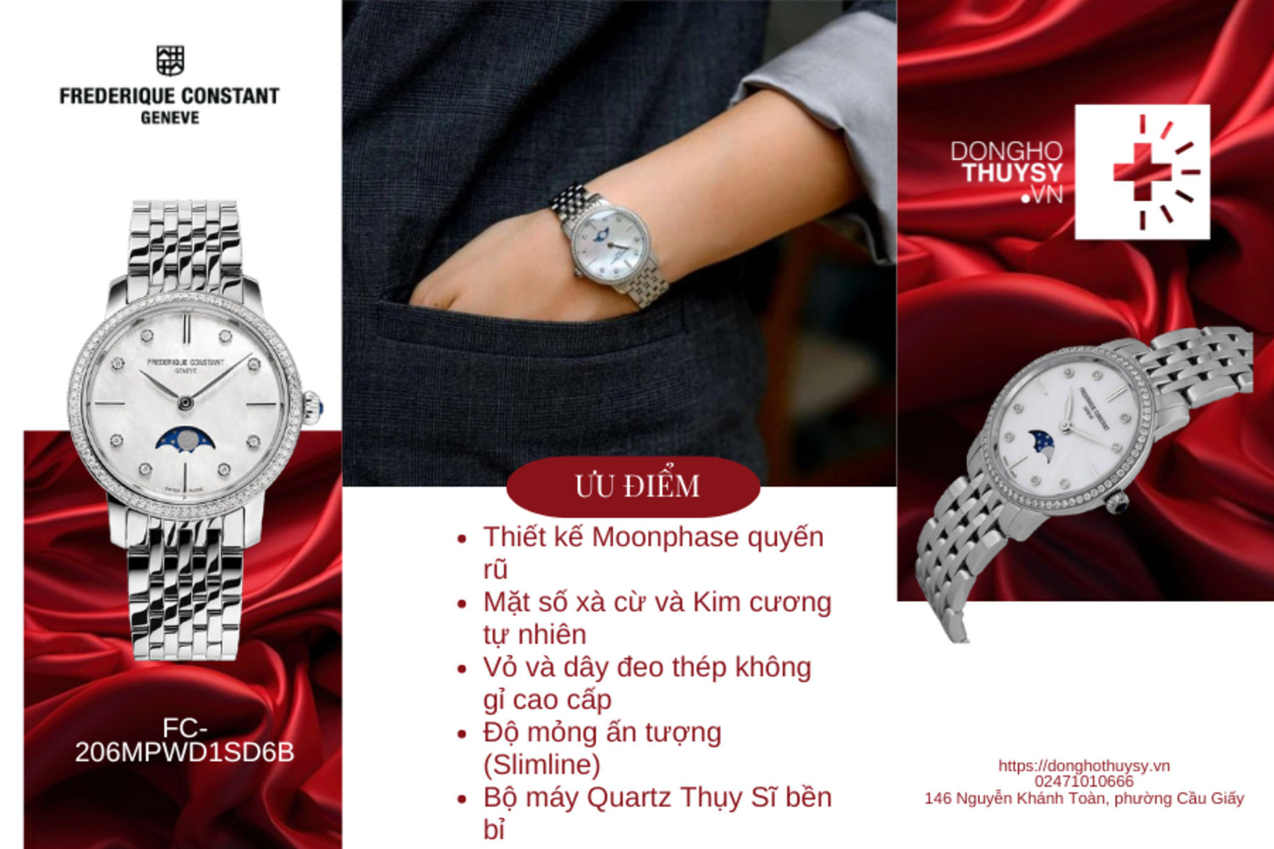 Đồng hồ Frederique Constant FC-206MPWD1SD6B