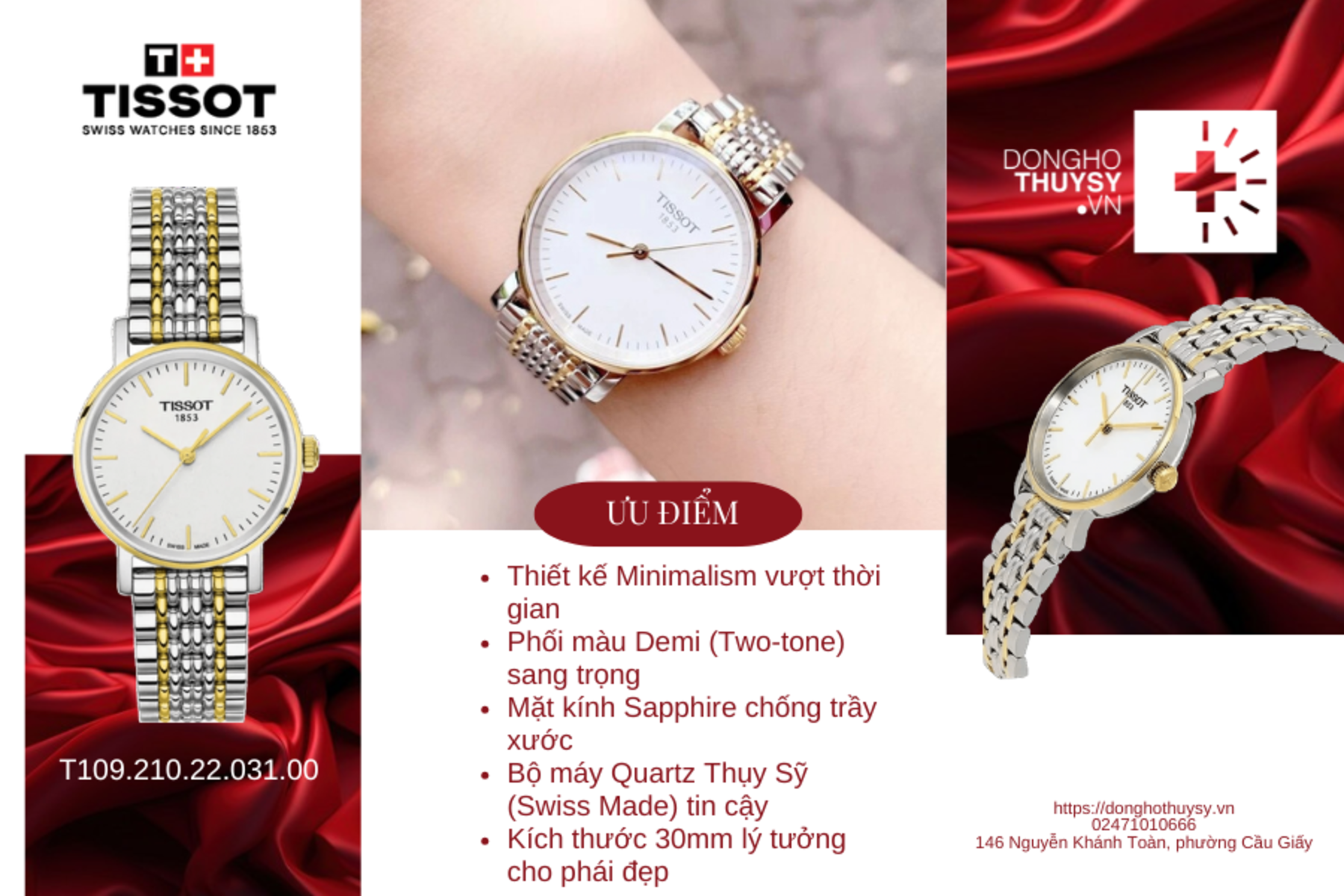 Đồng hồ Tissot T109.210.22.031.00
