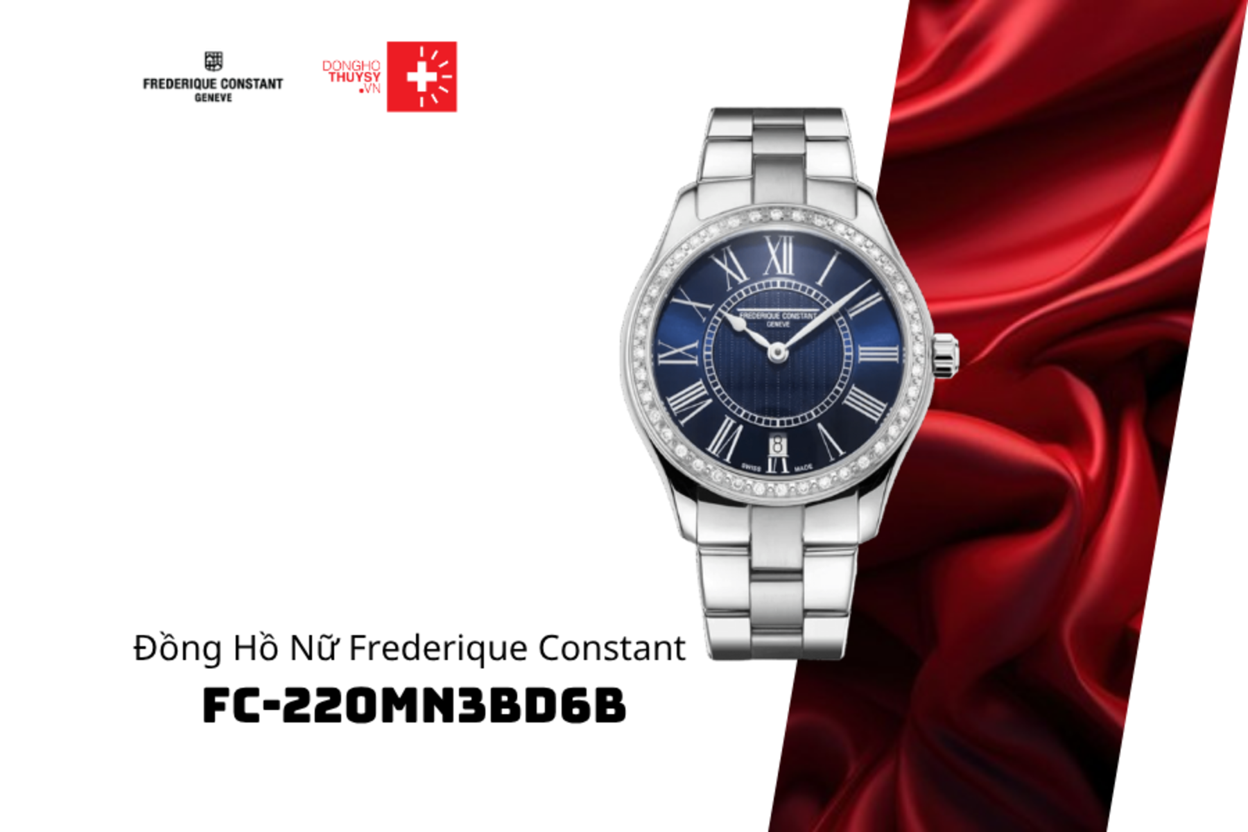 Đồng Hồ Nữ Frederique Constant FC-220MN3BD6B