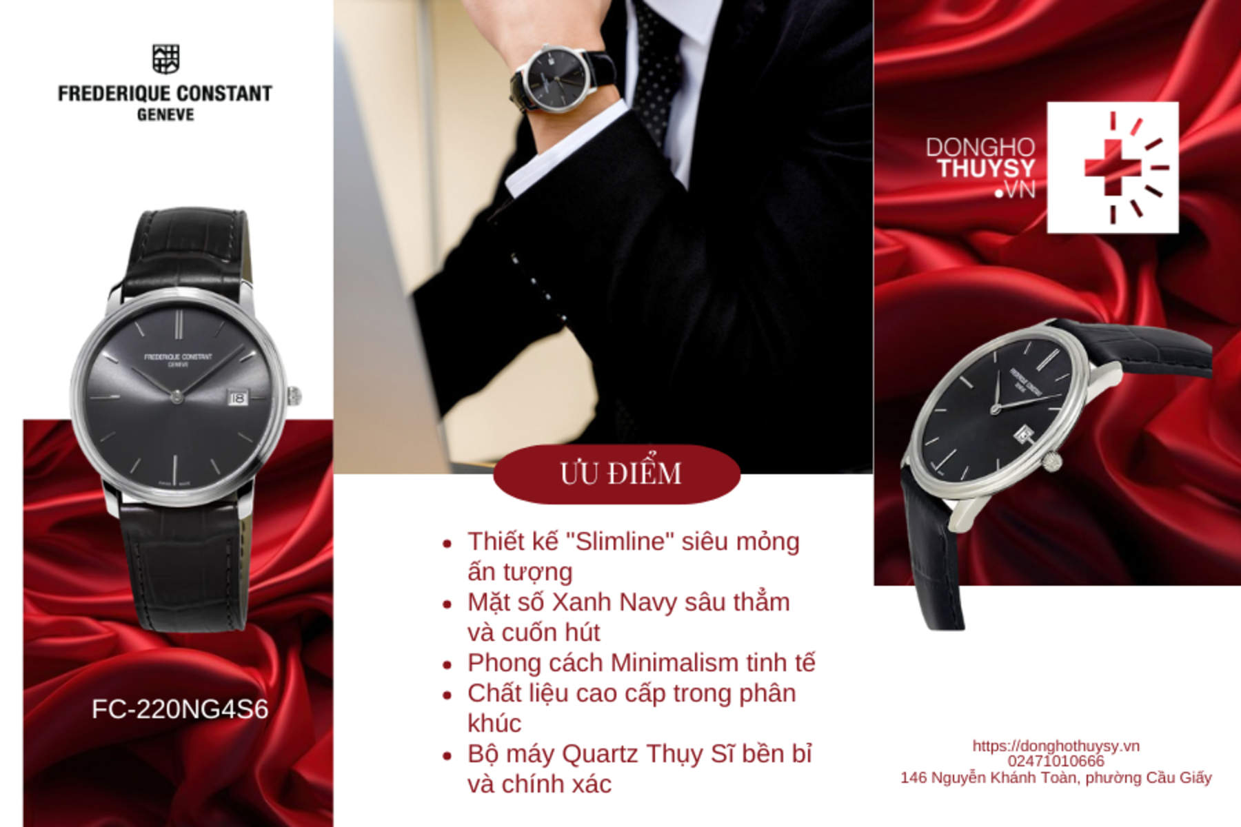 Đồng hồ Frederique Constant FC-220NG4S6