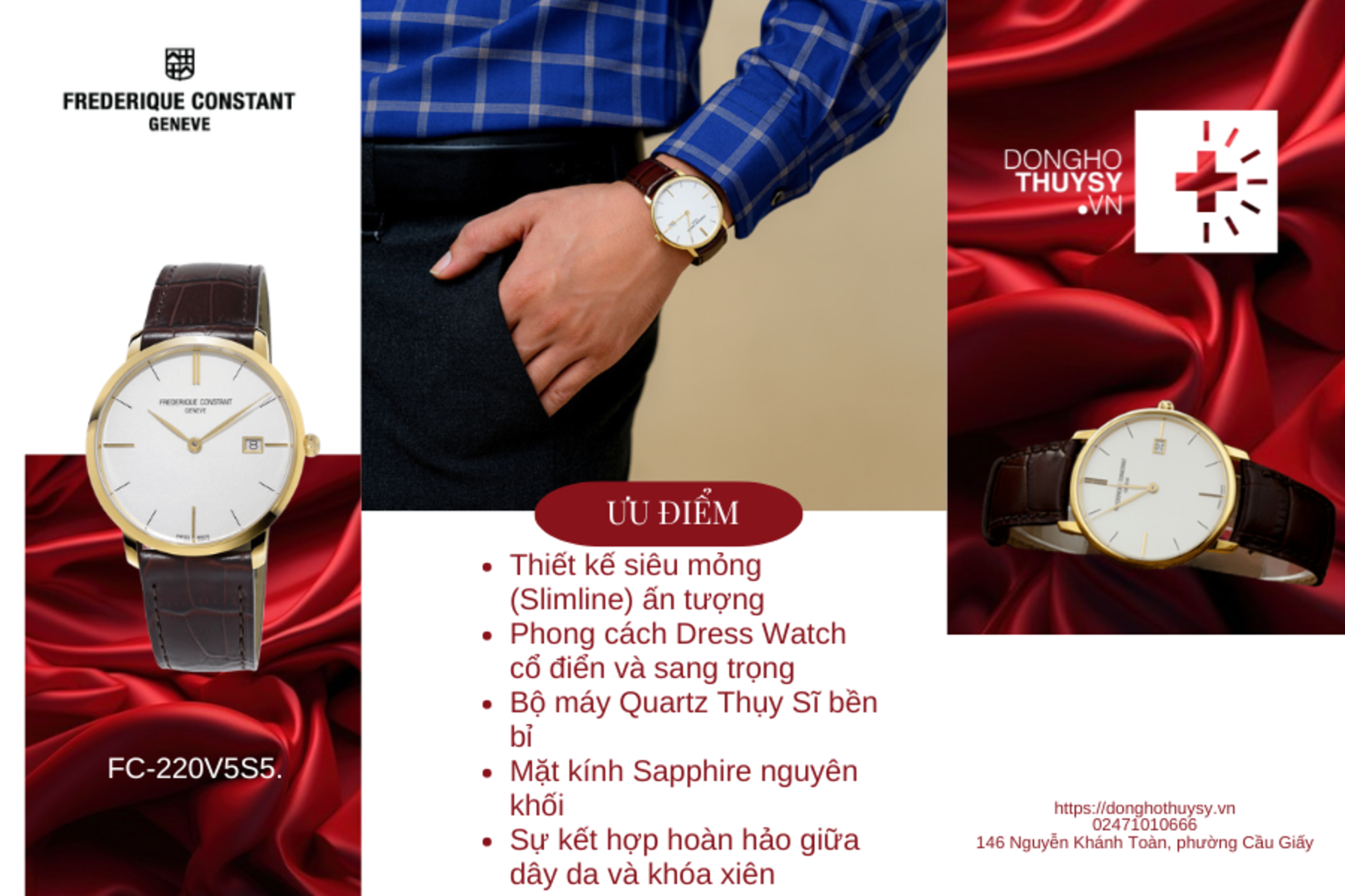 Đồng hồ Frederique Constant FC-220V5S5.