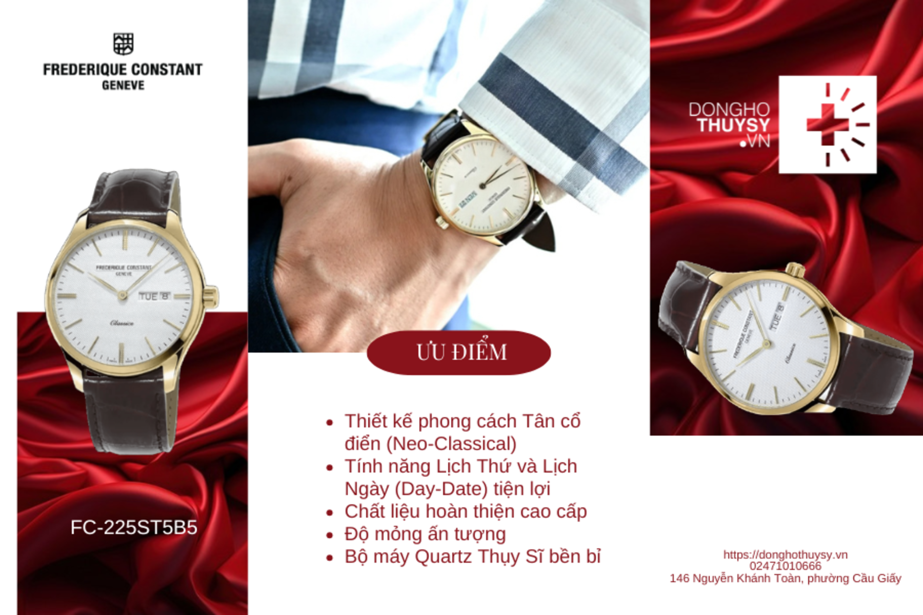 Đồng hồ Frederique Constant FC-225ST5B5