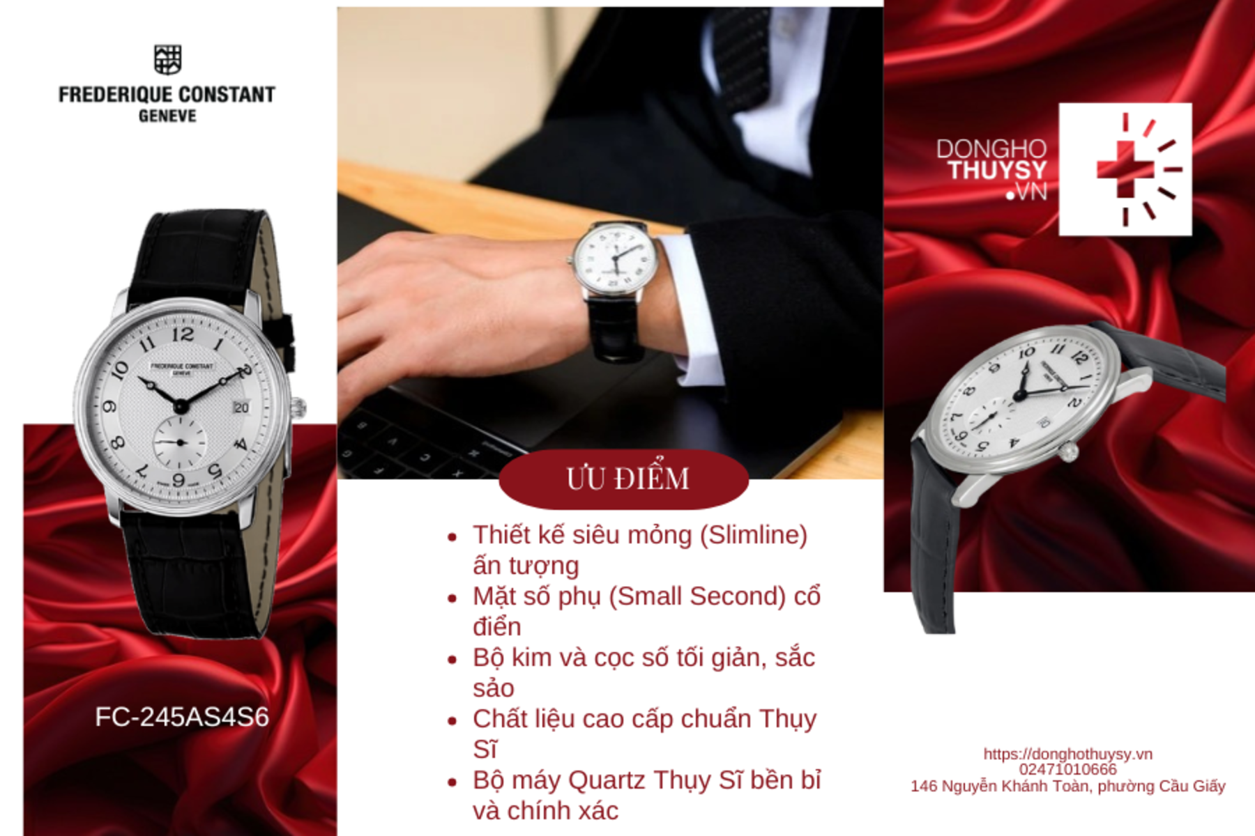 Đồng hồ Frederique Constant FC-245AS4S6
