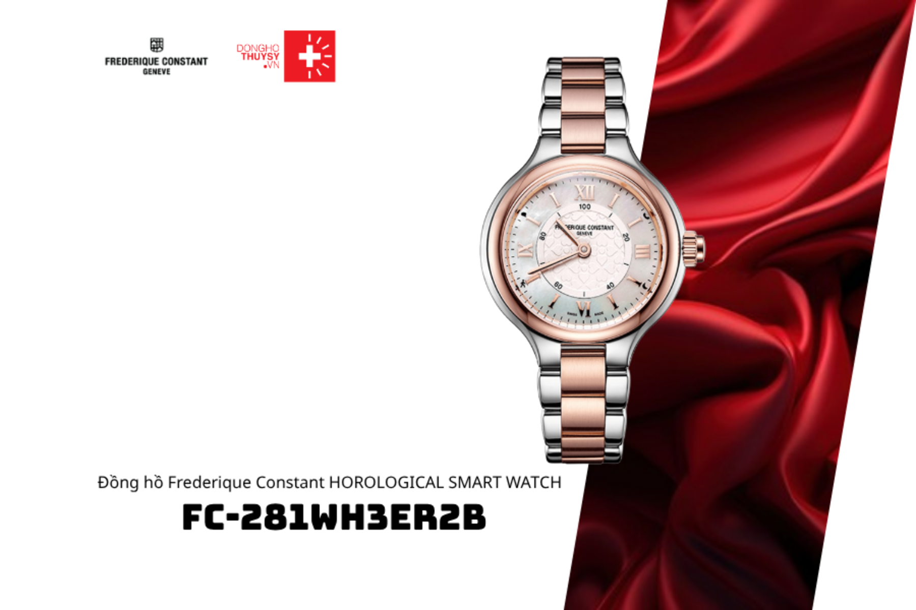 Đồng hồ Frederique Constant HOROLOGICAL SMART WATCH FC-281WH3ER2B