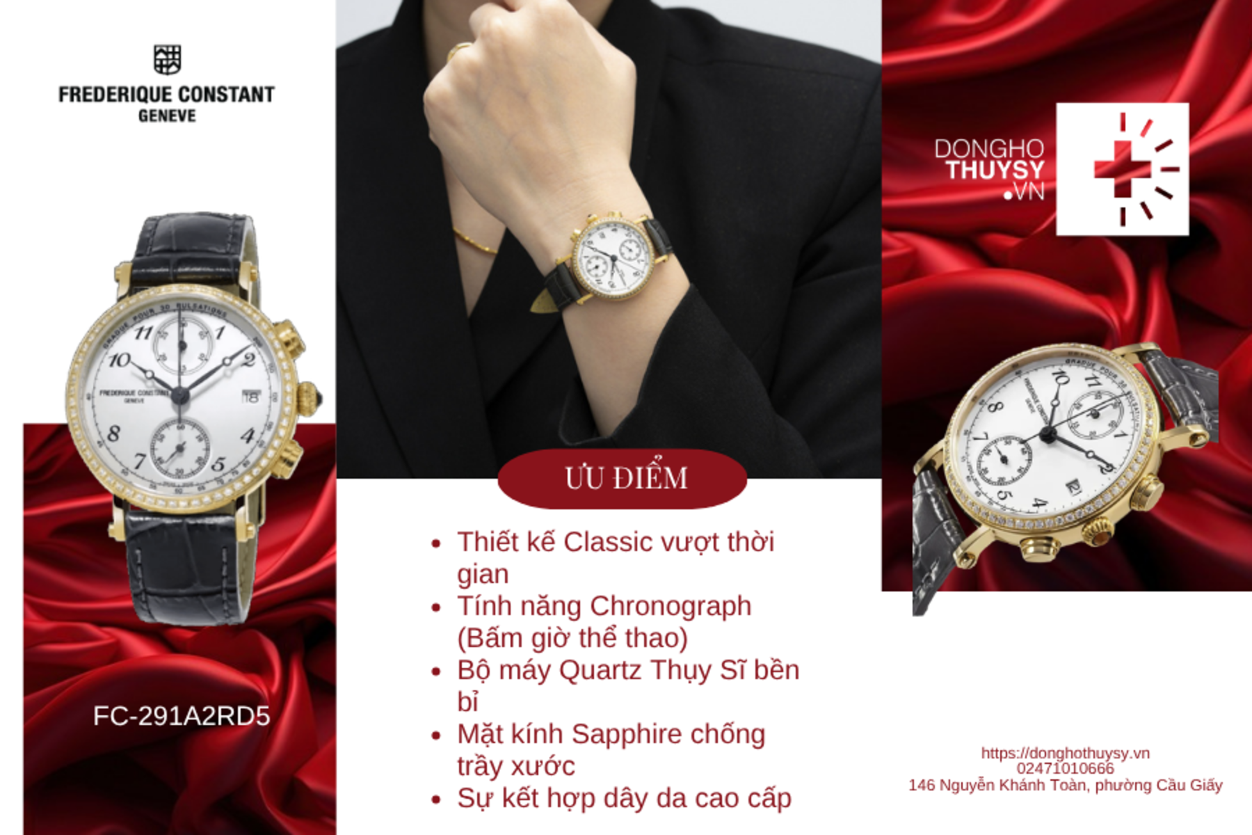 Đồng hồ Frederique Constant FC-291A2RD5