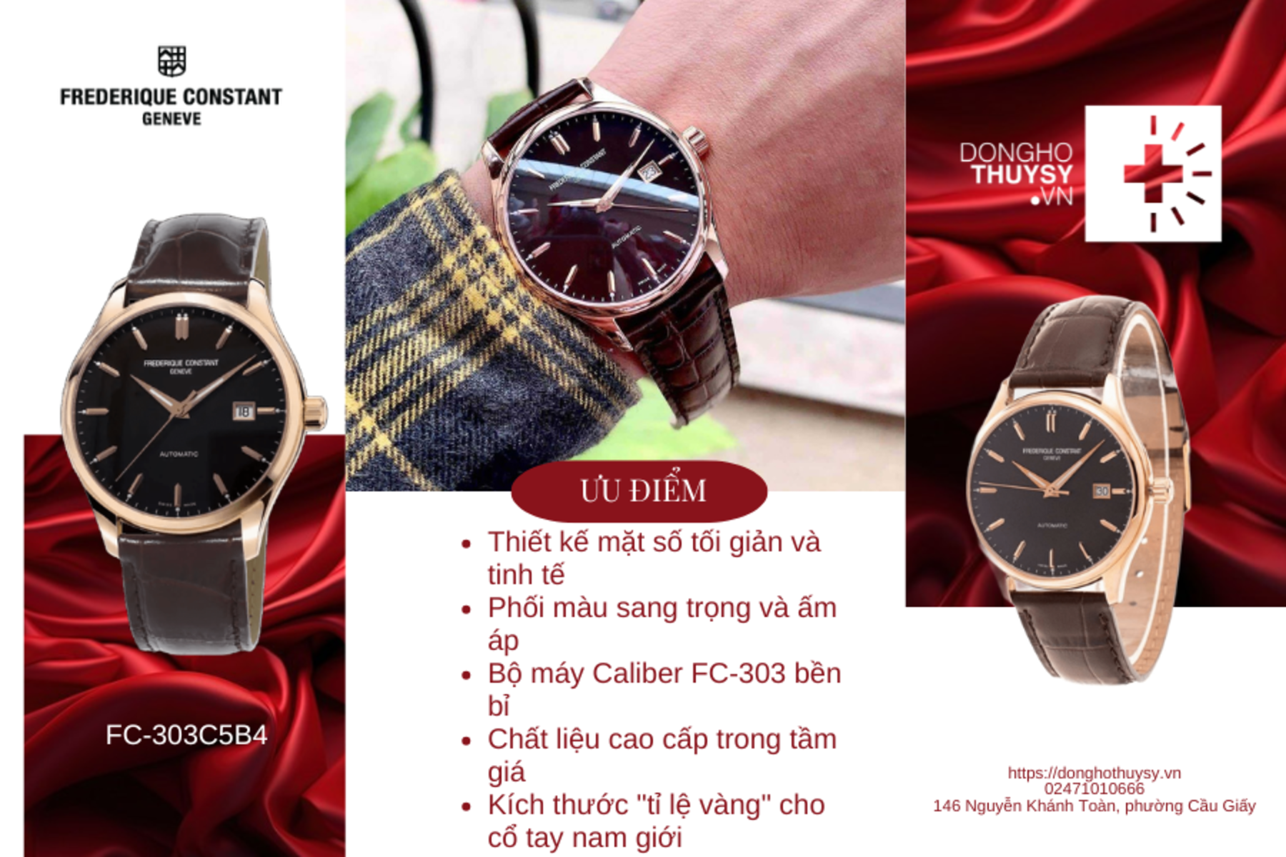 Đồng hồ Frederique Constant FC-303C5B4