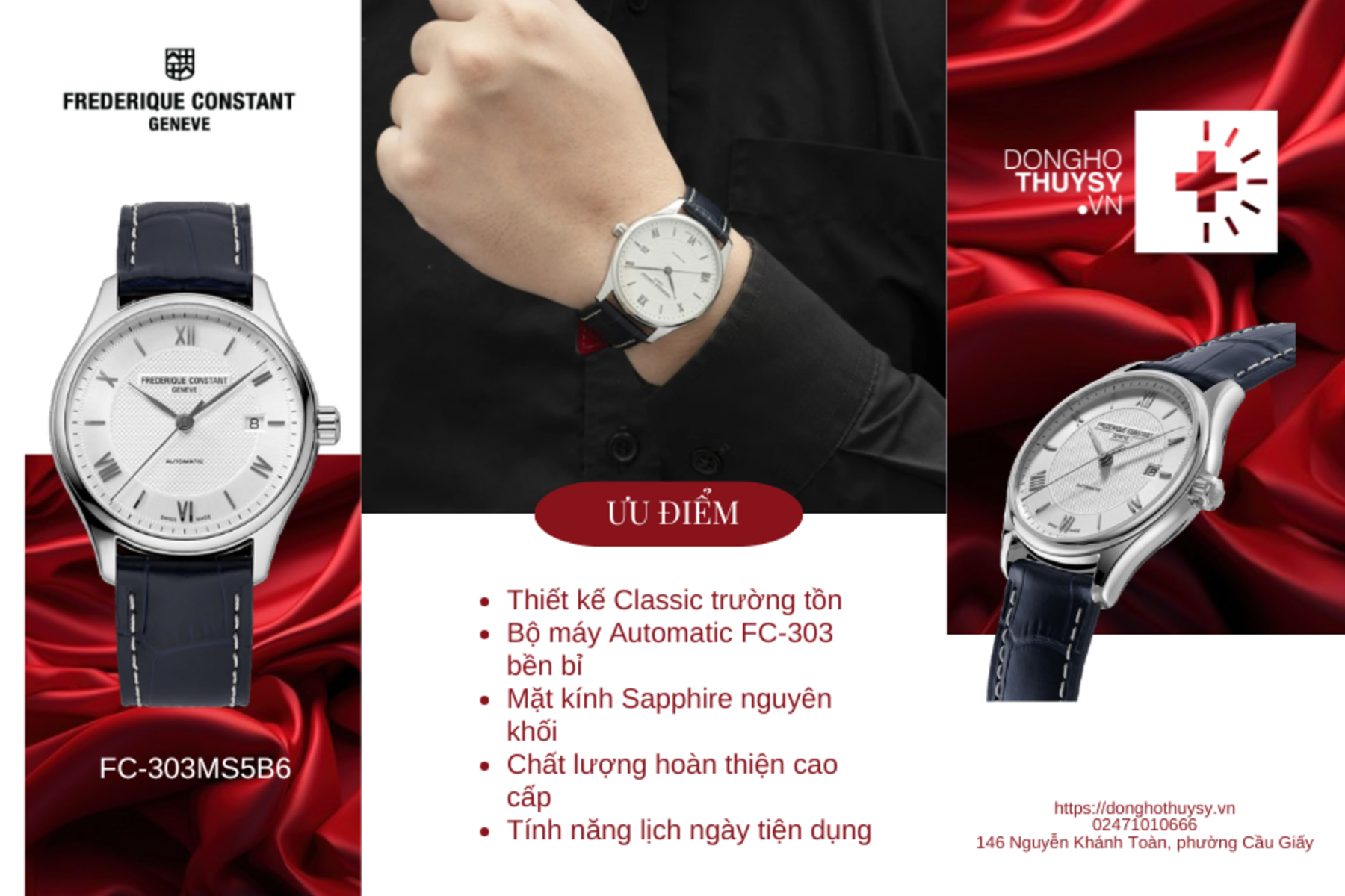 Đồng hồ Frederique Constant FC-303MS5B6