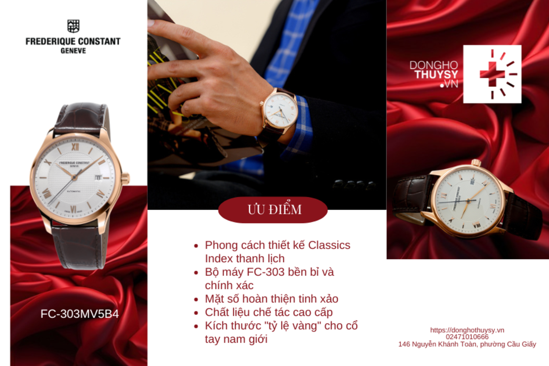 Đồng hồ Frederique Constant FC-303MV5B4