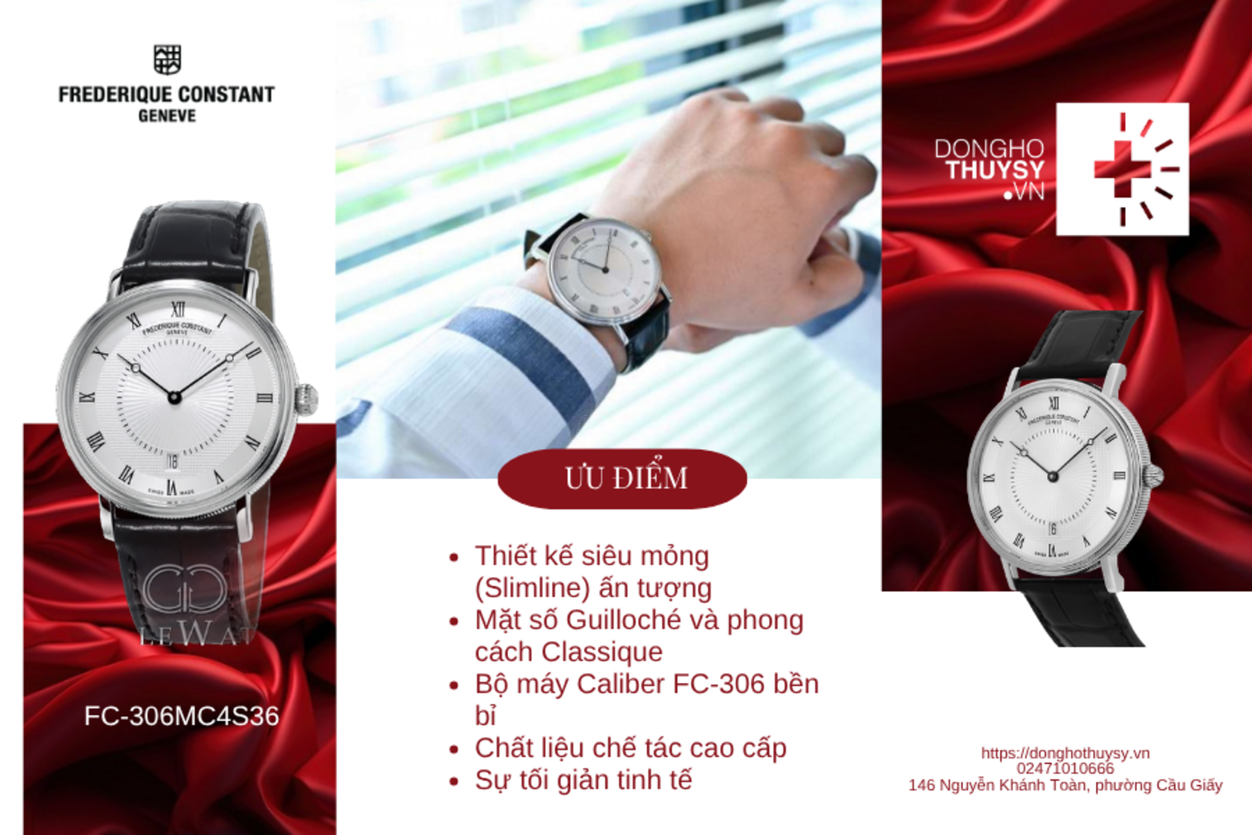 Đồng hồ Frederique Constant FC-306MC4S36