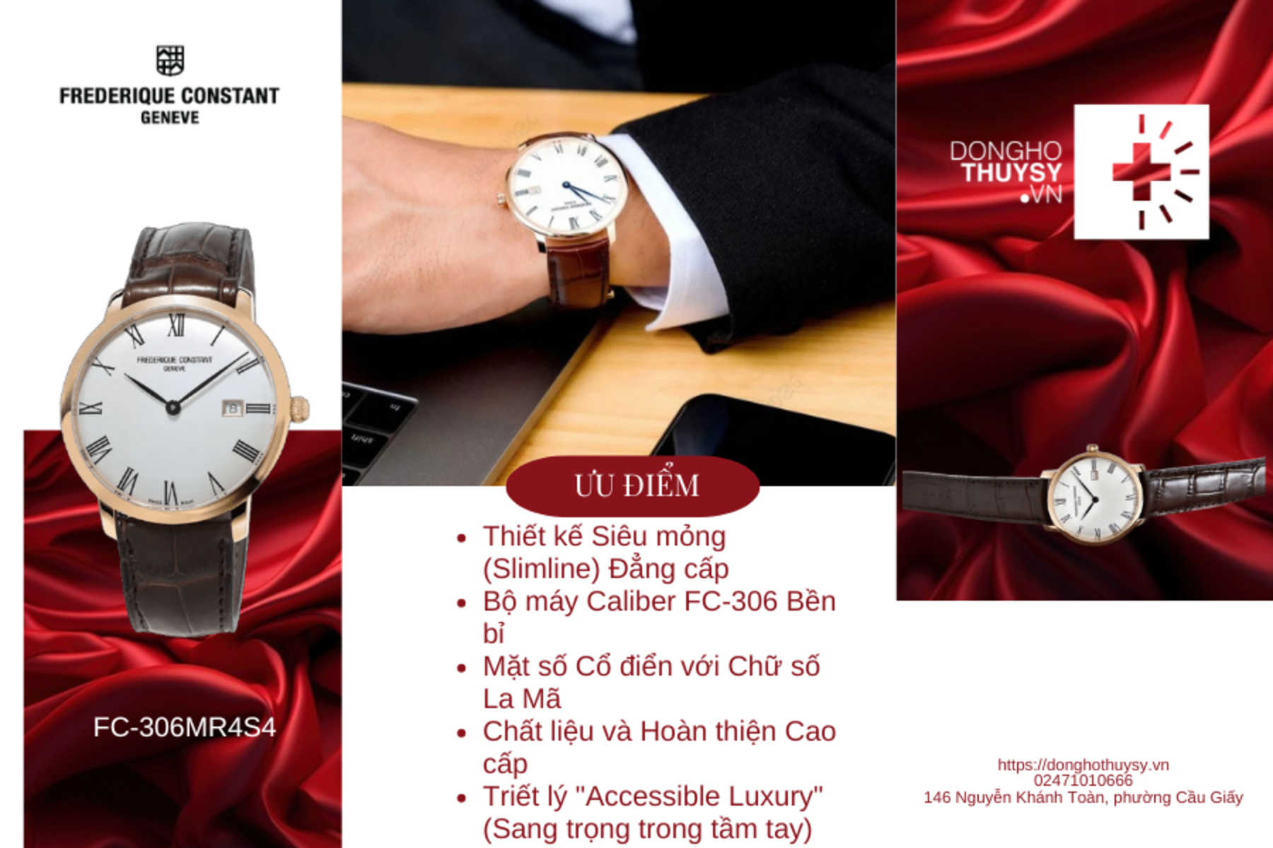 Đồng hồ Frederique Constant FC-306MR4S4