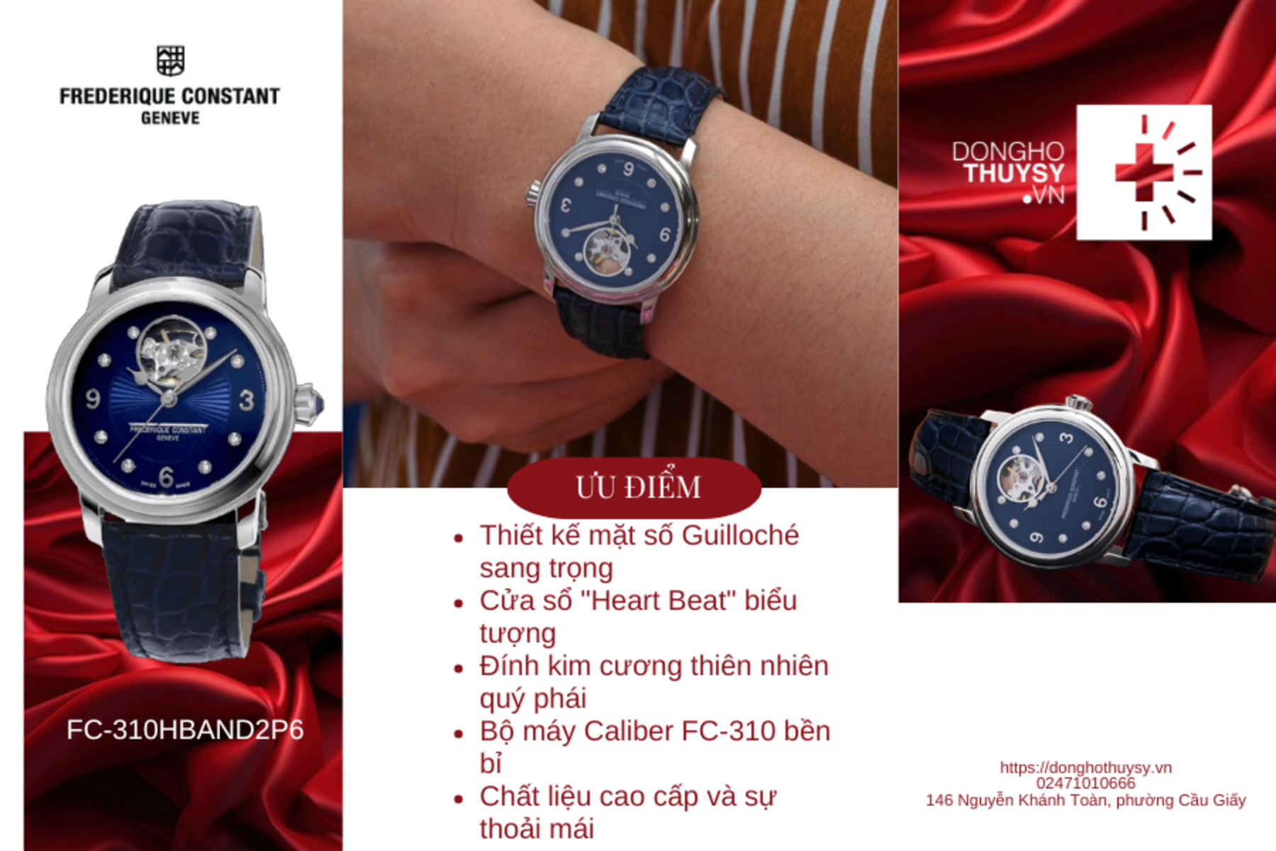 Đồng hồ Frederique Constant FC-310HBAND2P6