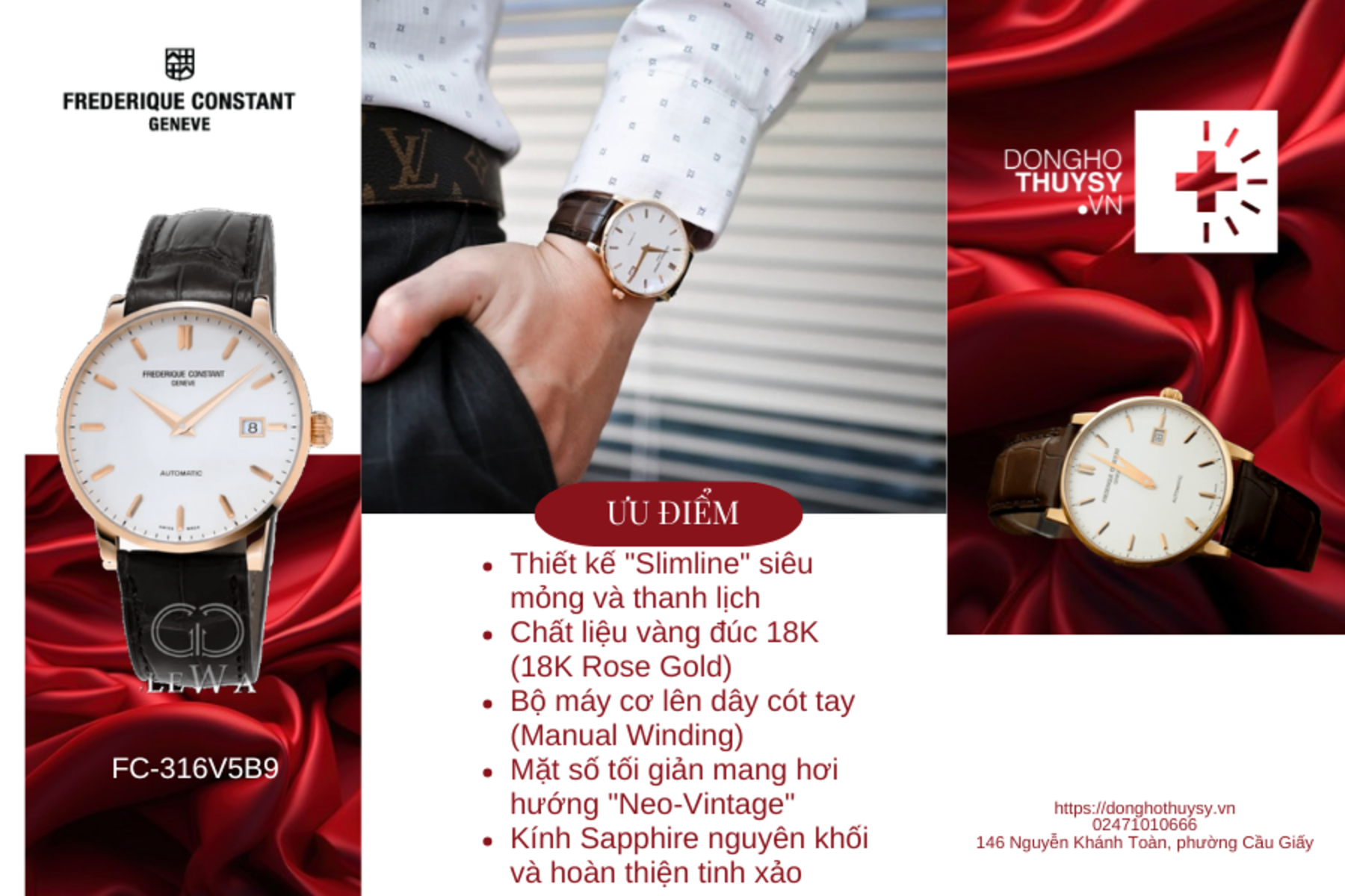 Đồng hồ Frederique Constant FC-316V5B9