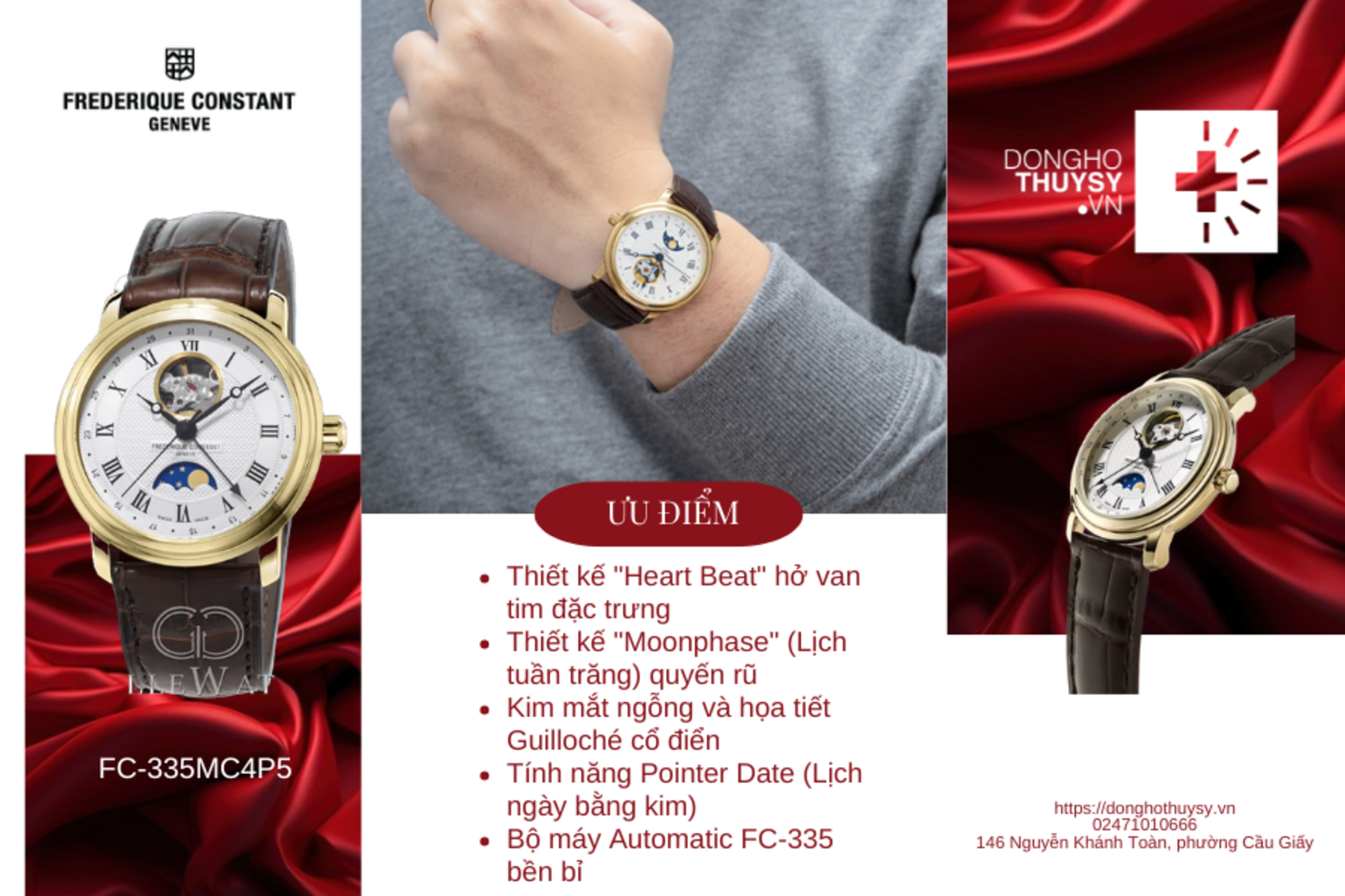 Đồng hồ Frederique Constant FC-335MC4P5