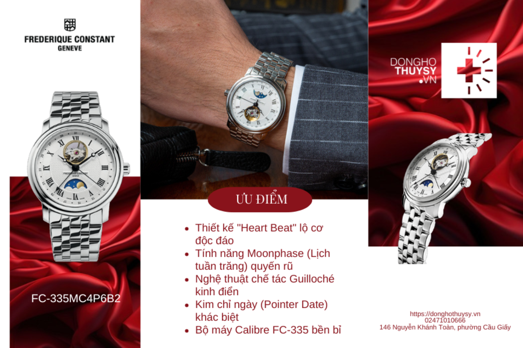Đồng hồ Frederique Constant FC-335MC4P6B2