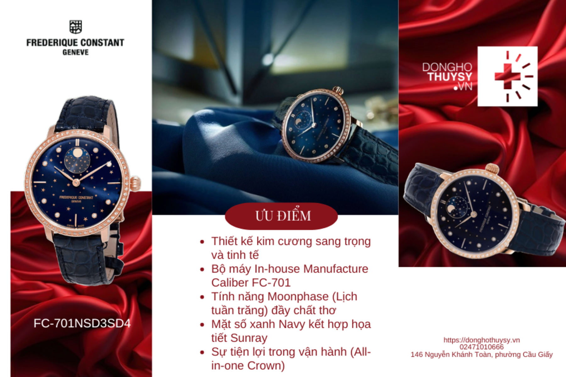 Đồng hồ Frederique Constant FC-701NSD3SD4