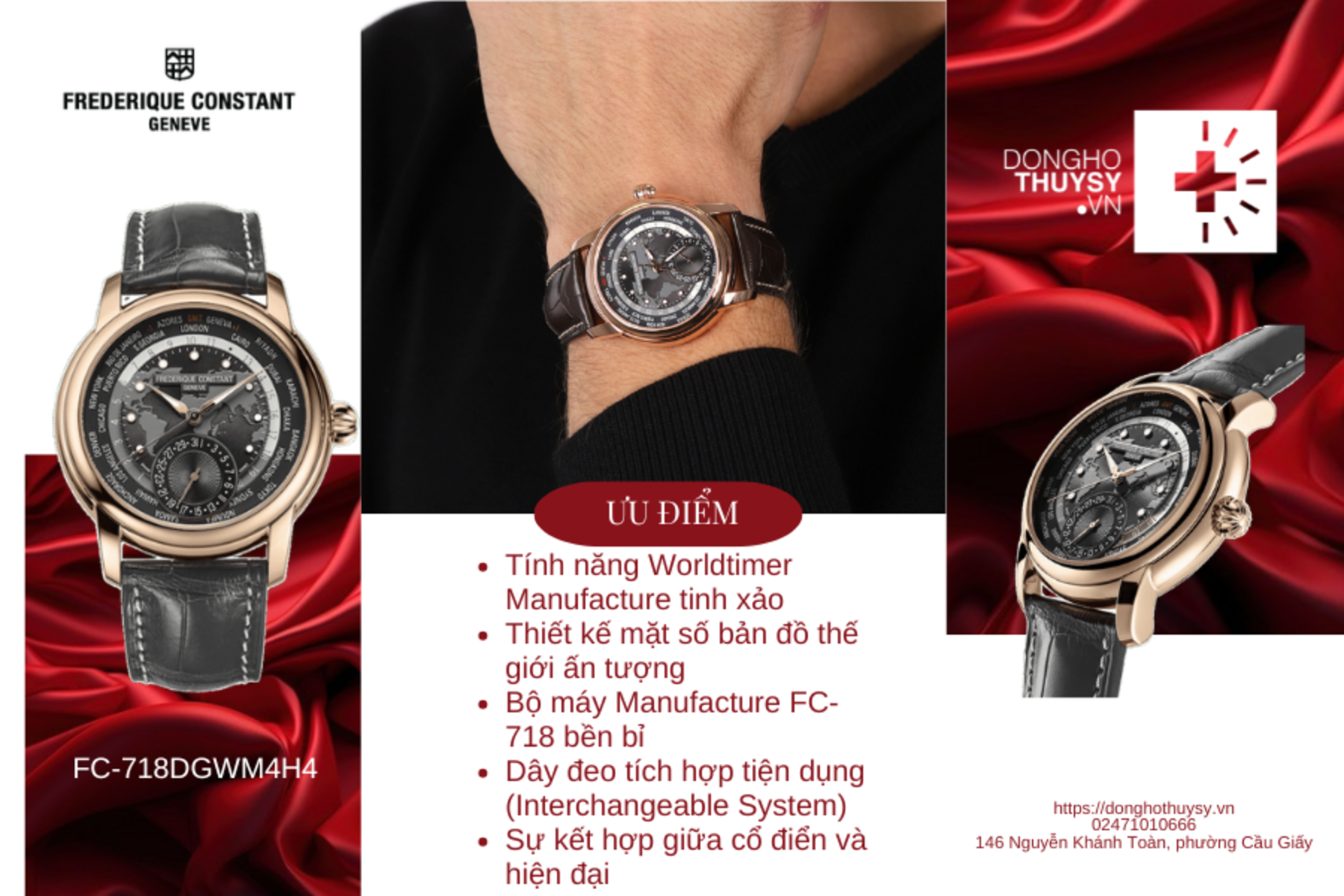 Đồng hồ Frederique Constant FC-718DGWM4H4