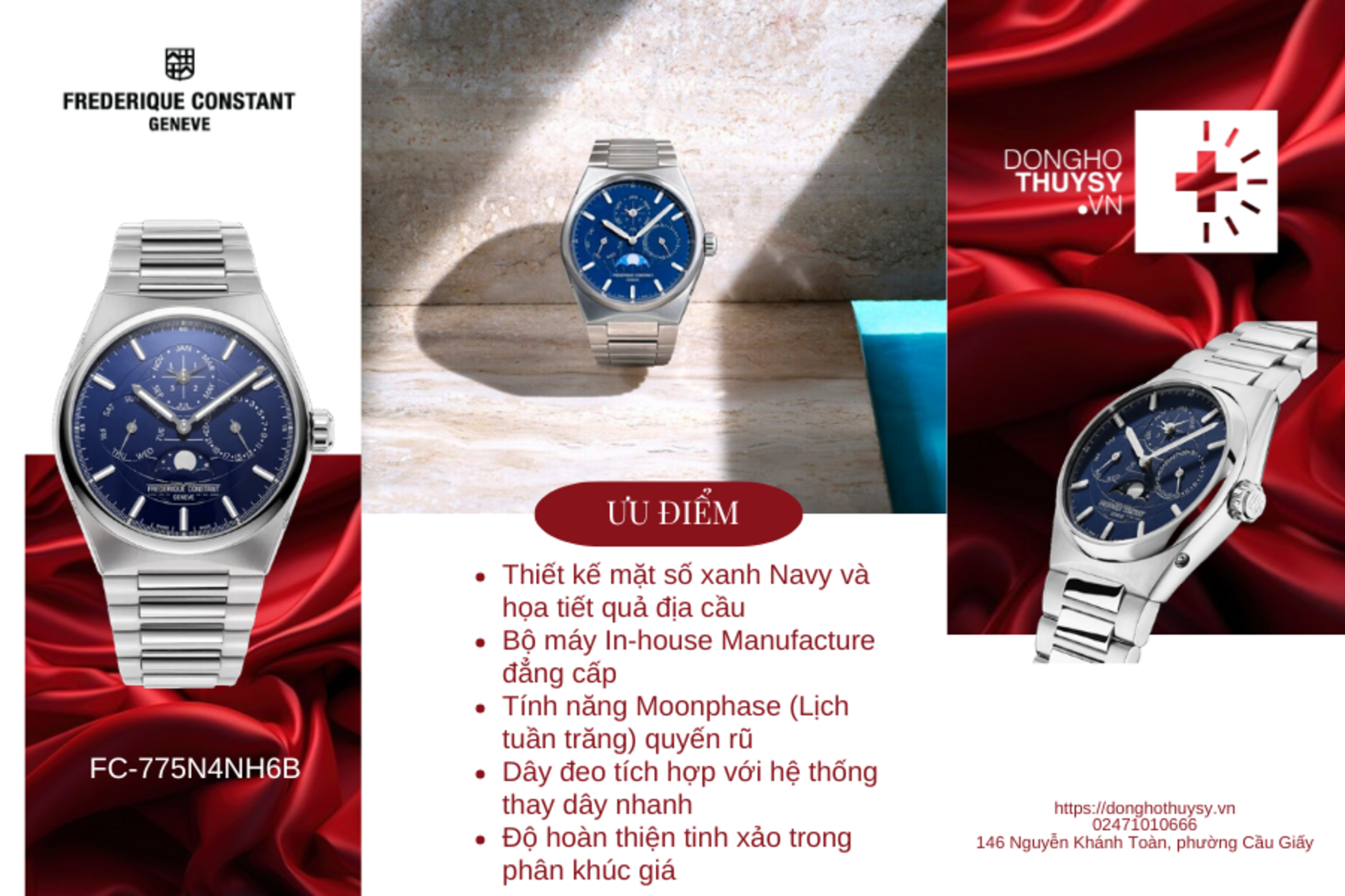 Đồng Hồ Nam Frederique Constant FC-775N4NH6B
