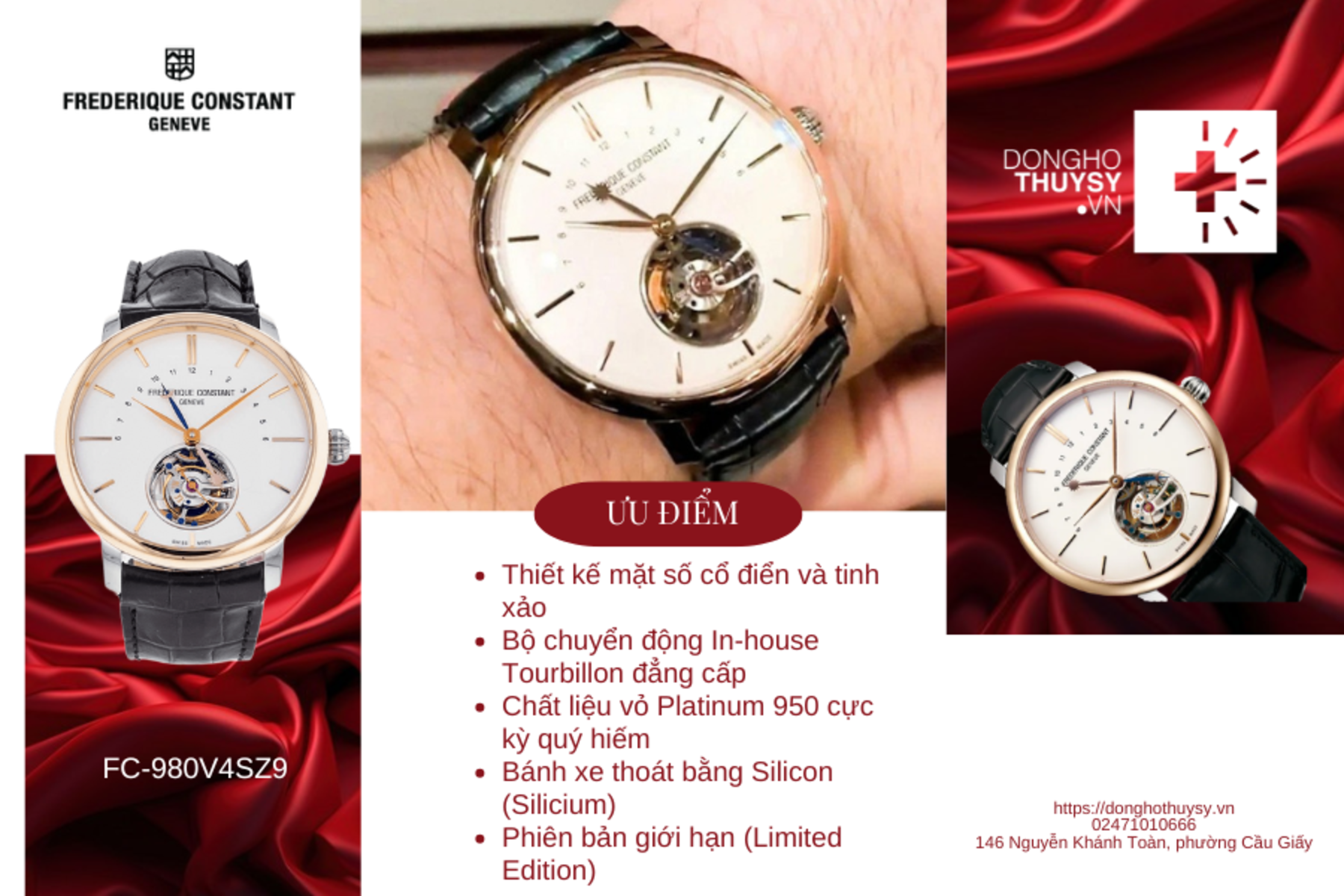 Đồng hồ Frederique Constant TOURBILLON FC-980V4SZ9