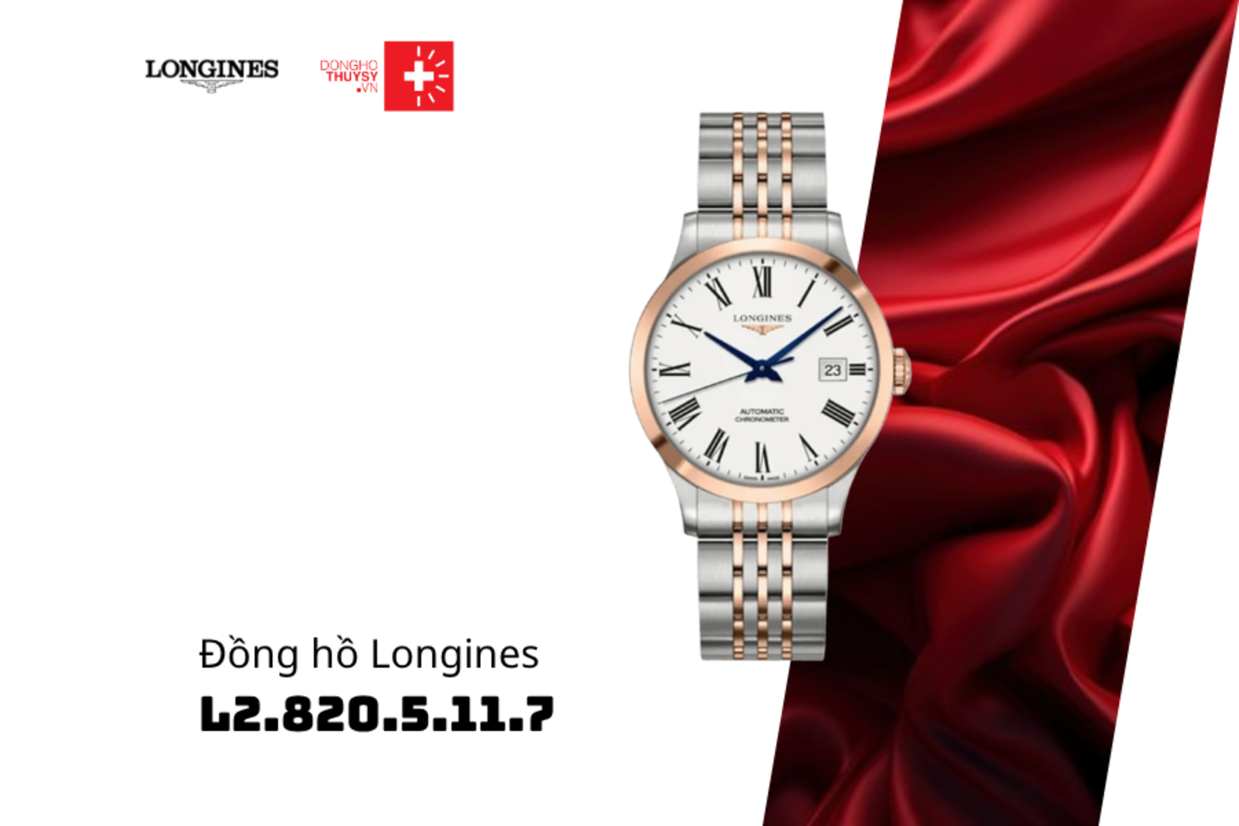 Đồng Hồ Nam Longines L2.820.5.11.7