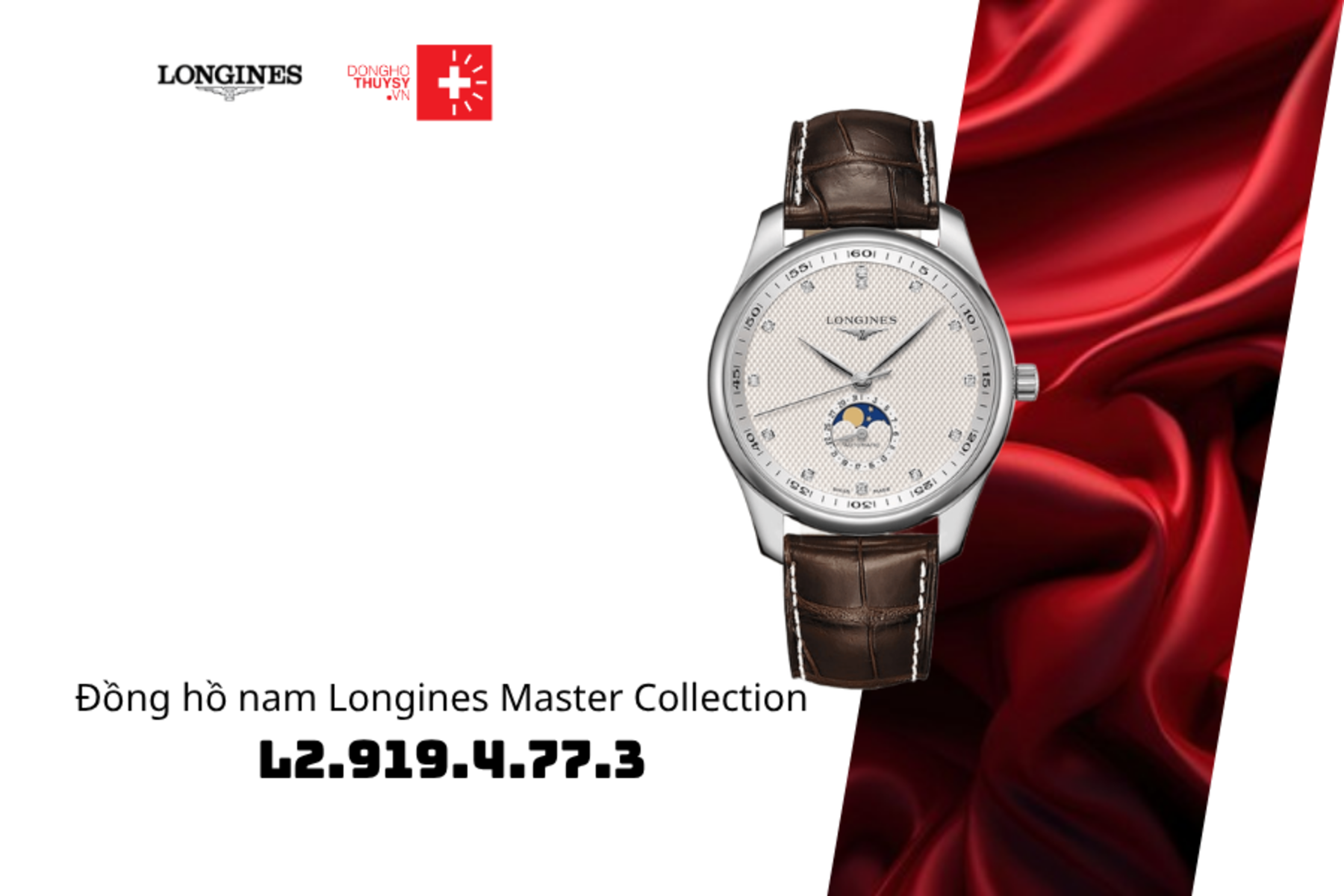 Đồng hồ nam Longines Master Collection L2.919.4.77.3