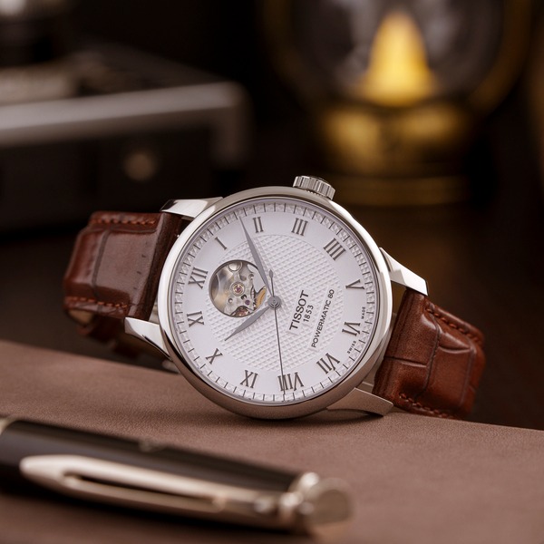 Đồng Hồ Nam TISSOT T-Classic LE LOCLE POWERMATIC 80 OPEN HEART T006.407.16.033.01