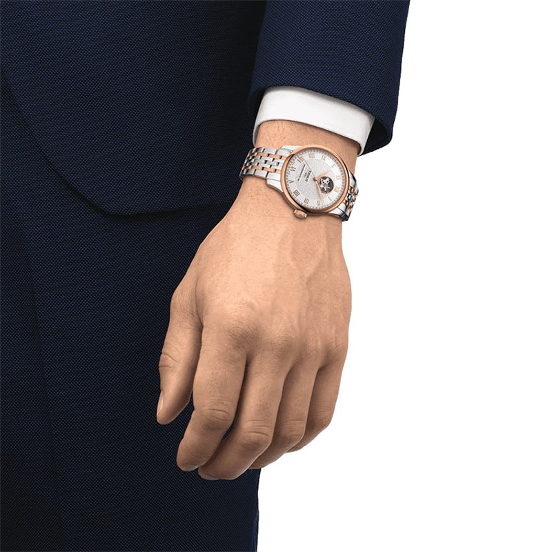 Đồng Hồ Nam TISSOT T-Classic LE LOCLE POWERMATIC 80 OPEN HEART T006.407.22.033.02