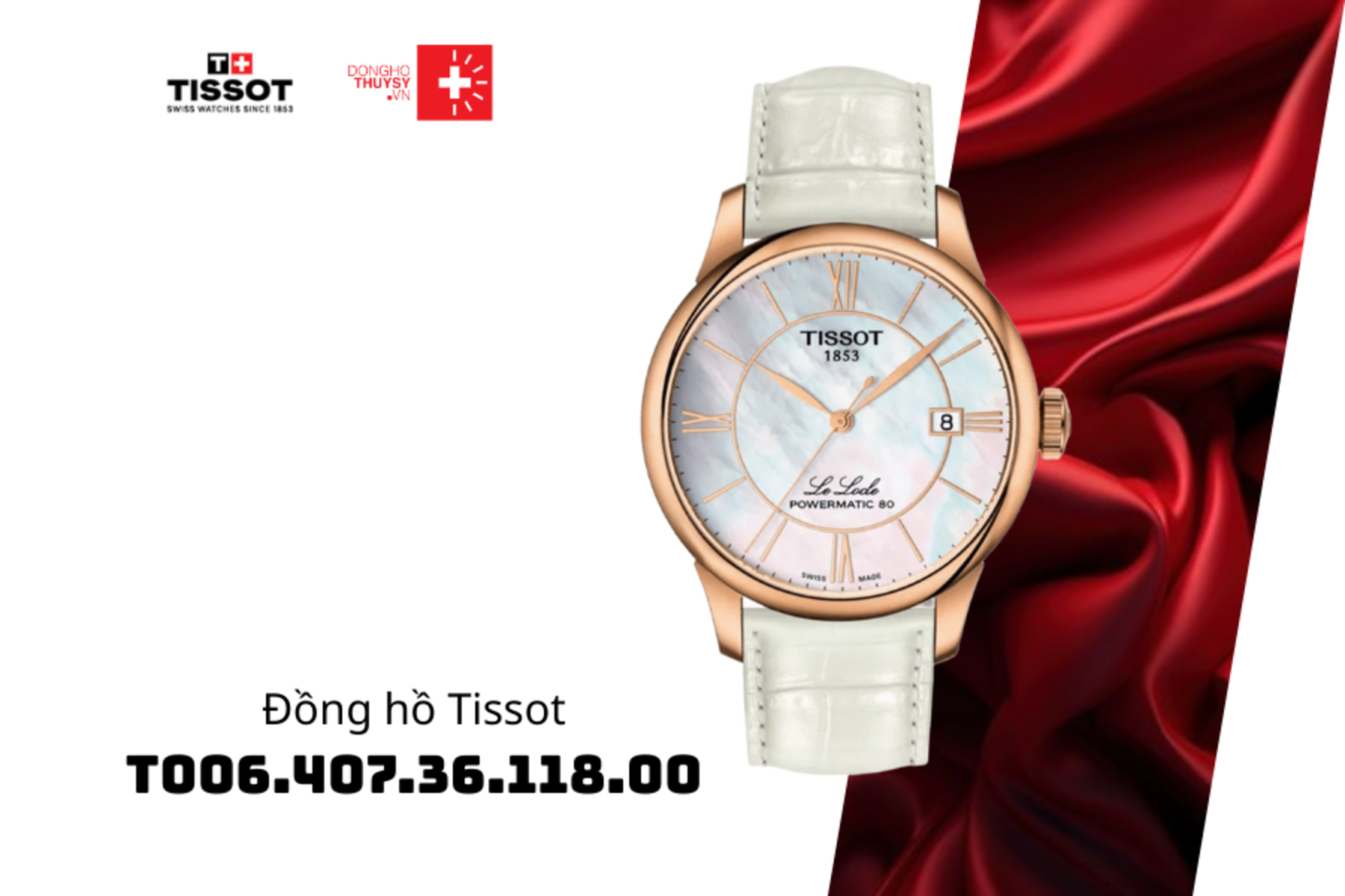 Đồng hồ Tissot T006.407.36.118.00