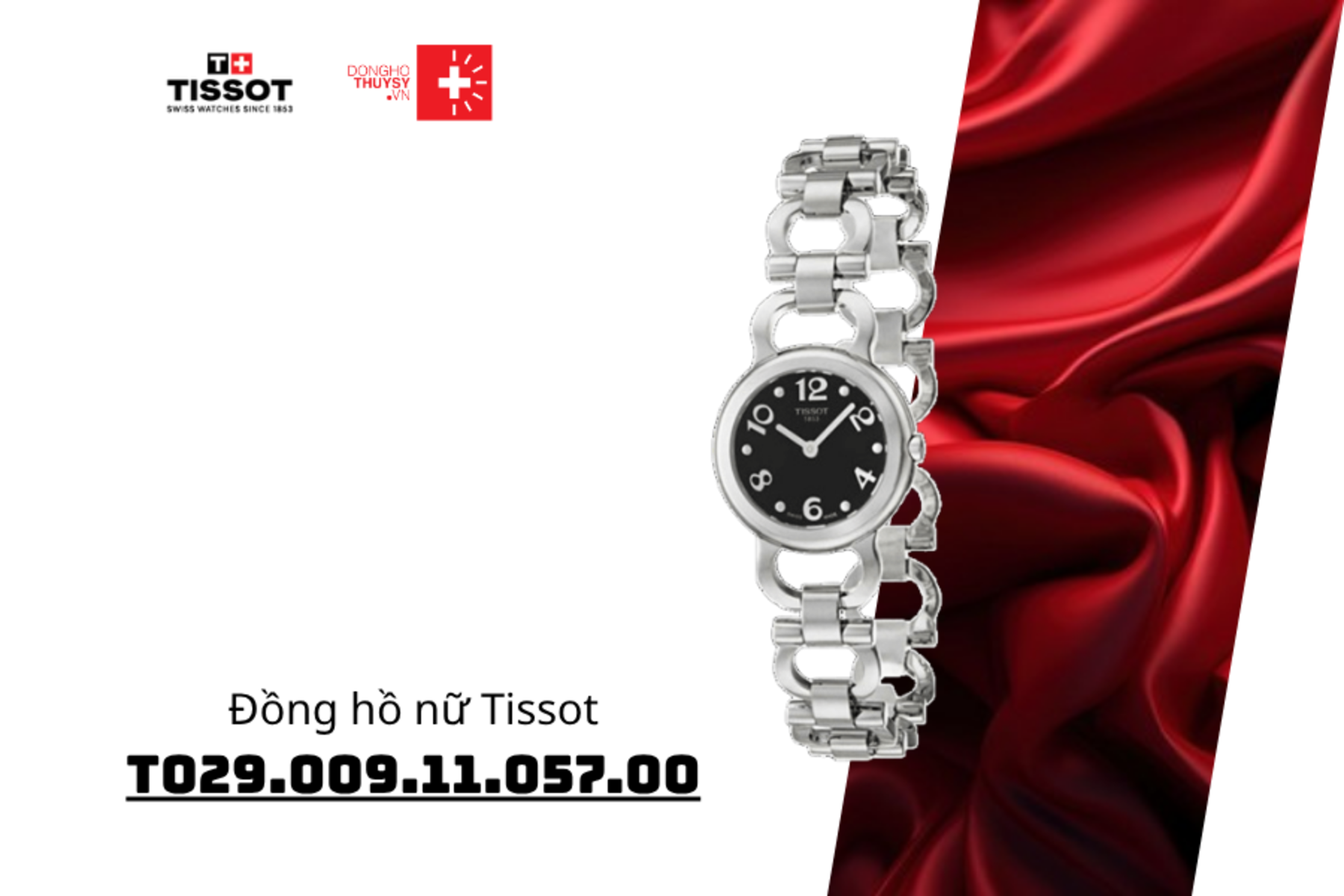 Đồng hồ nữ Tissot T029.009.11.057.00