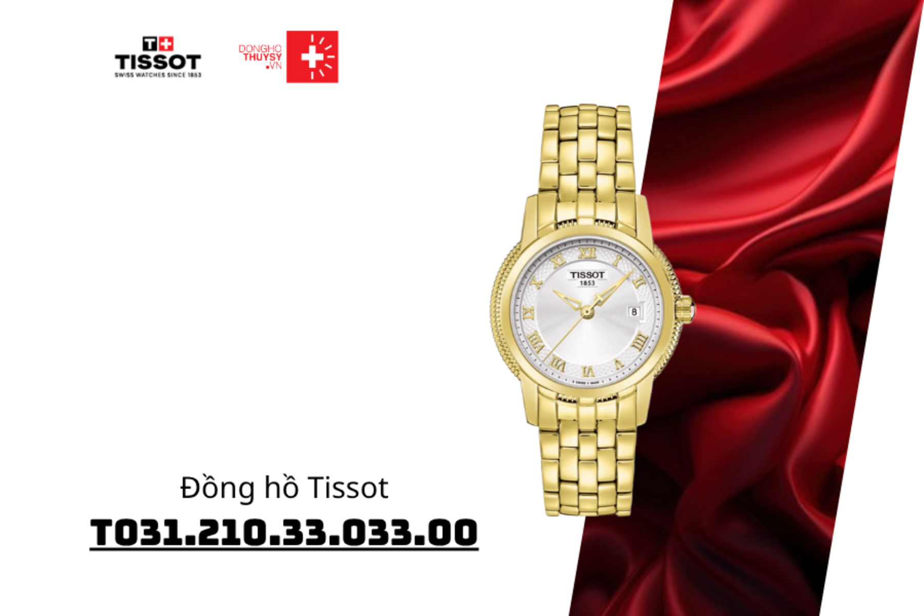 Đồng hồ TISSOT T031.210.33.033.00