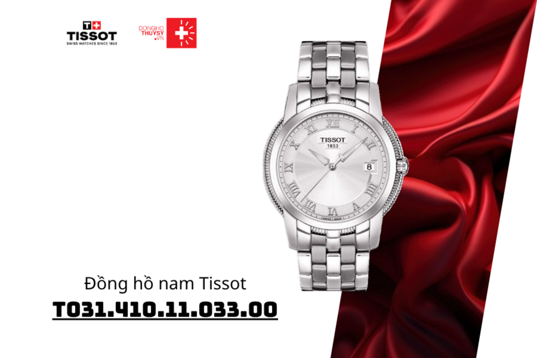 Đồng hồ nam Tissot T031.410.11.033.00