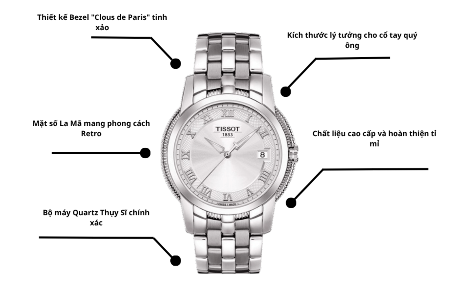 Đồng hồ nam Tissot T031.410.11.033.00