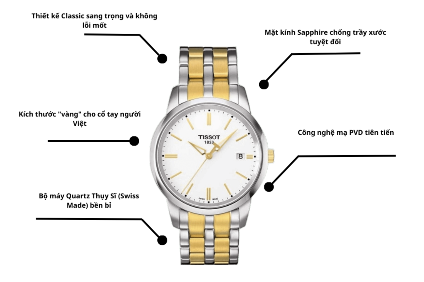 Đồng hồ Tissot T033.410.22.011.01