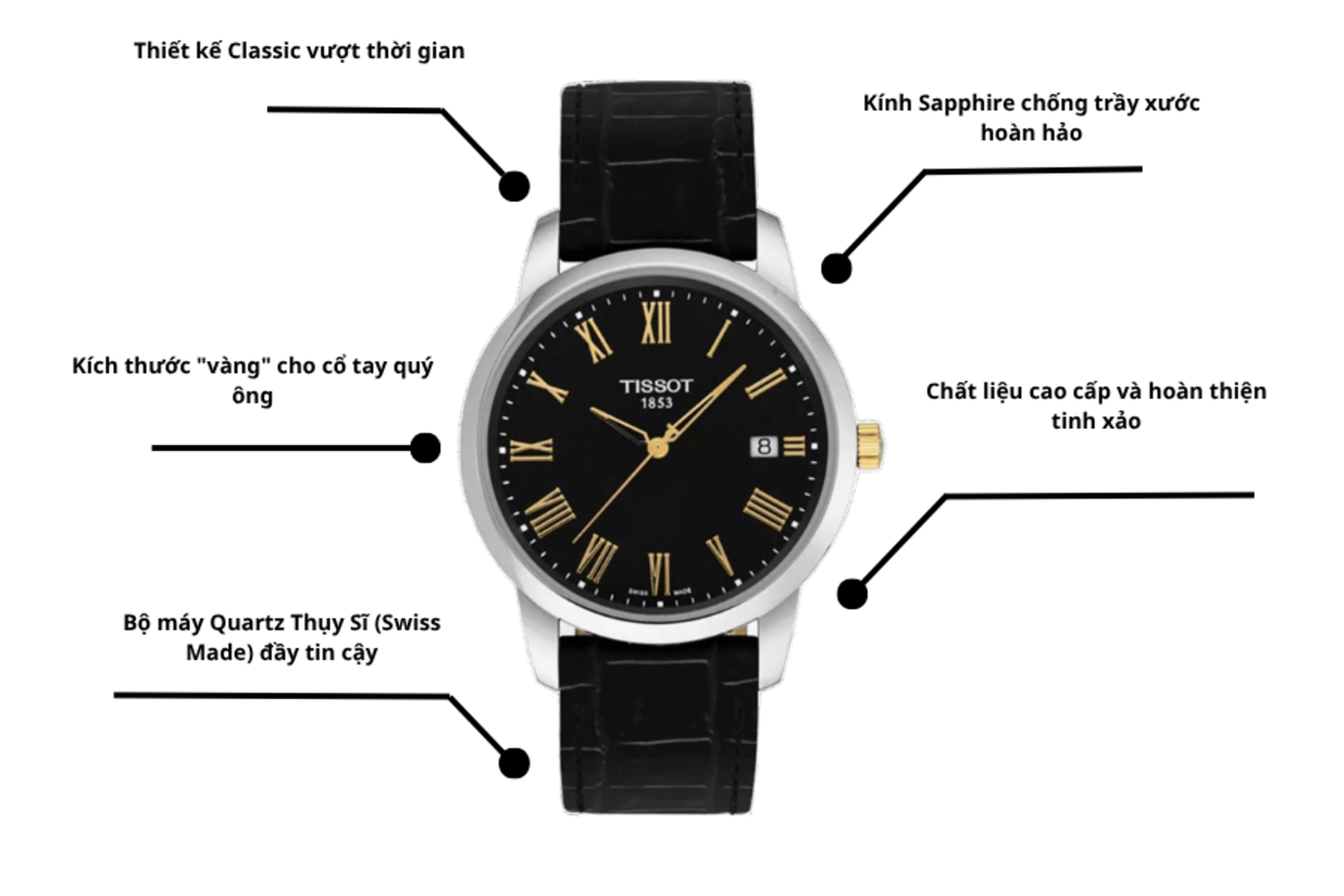 Đồng hồ TISSOT T033.410.26.053.01