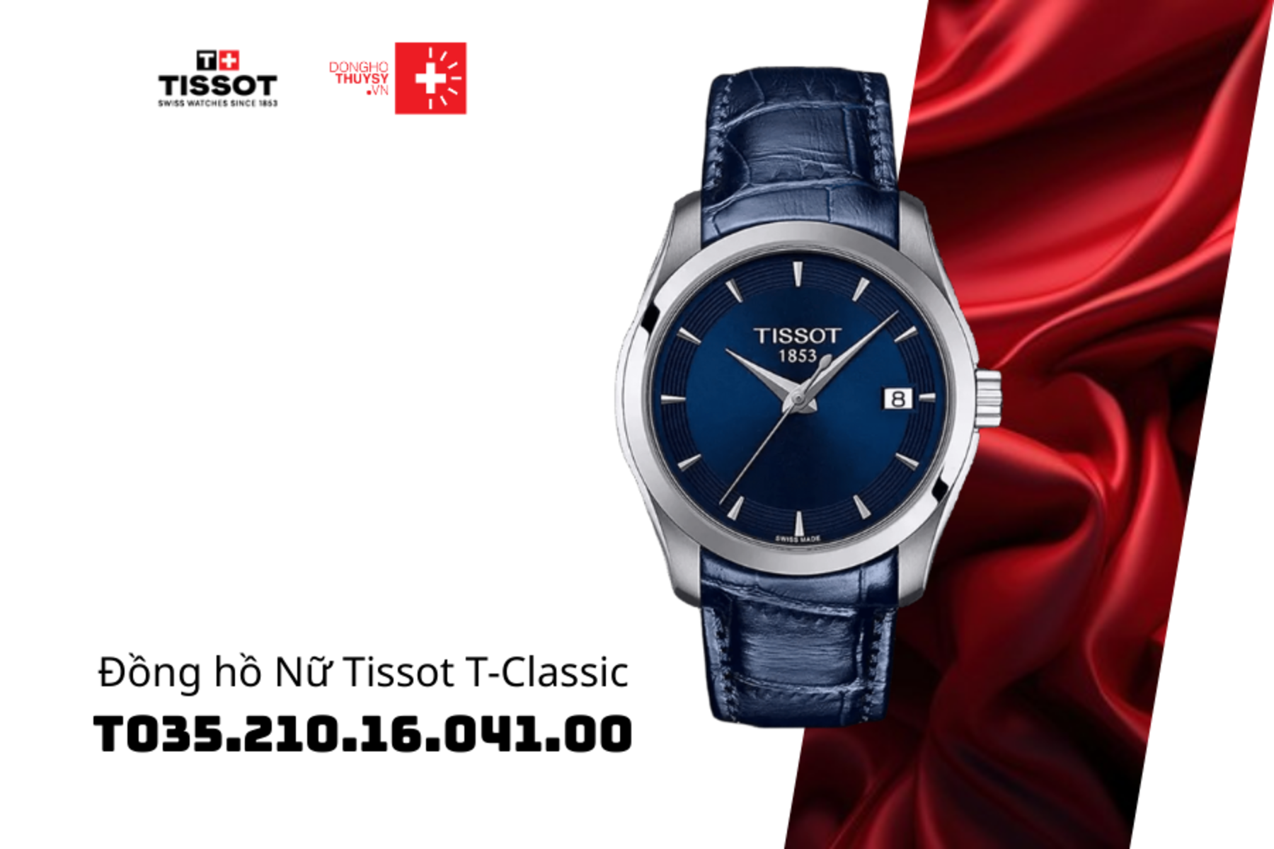 Đồng hồ Nữ Tissot T-Classic T035.210.16.041.00