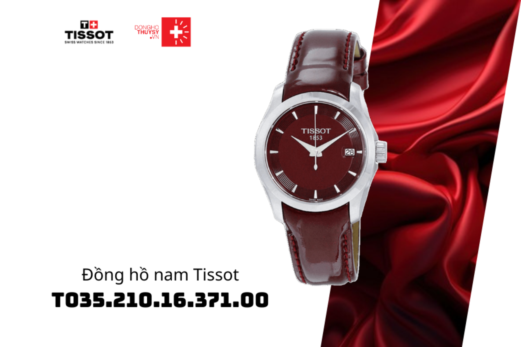 Đồng hồ nam Tissot T035.210.16.371.00