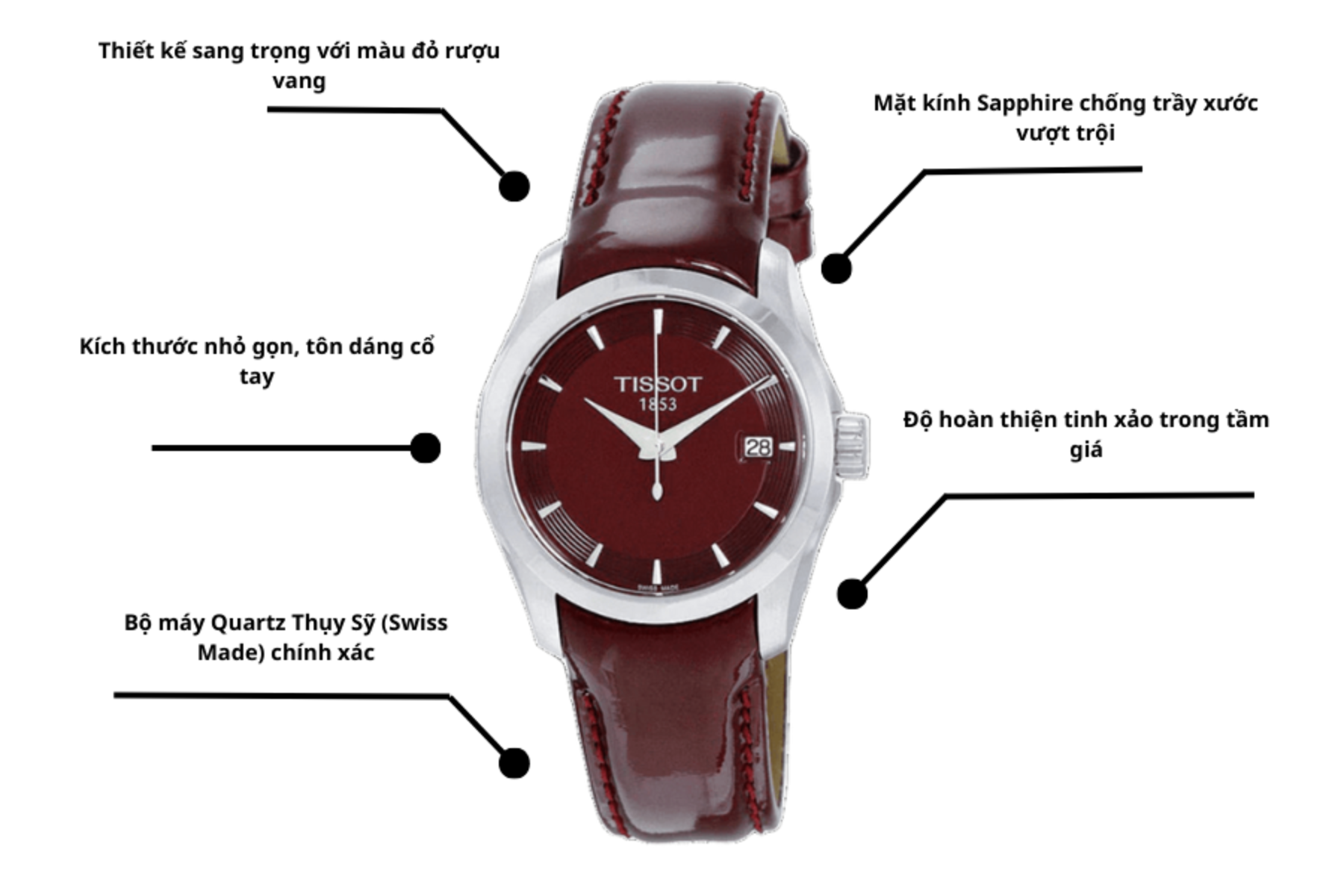 Đồng hồ nam Tissot T035.210.16.371.00