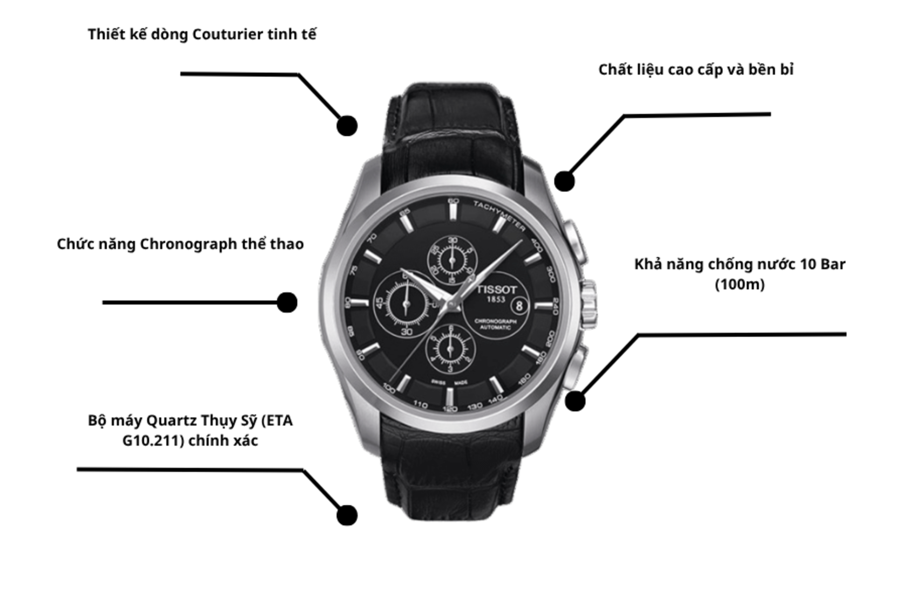 Đồng hồ nam Tissot T035.617.16.051.00