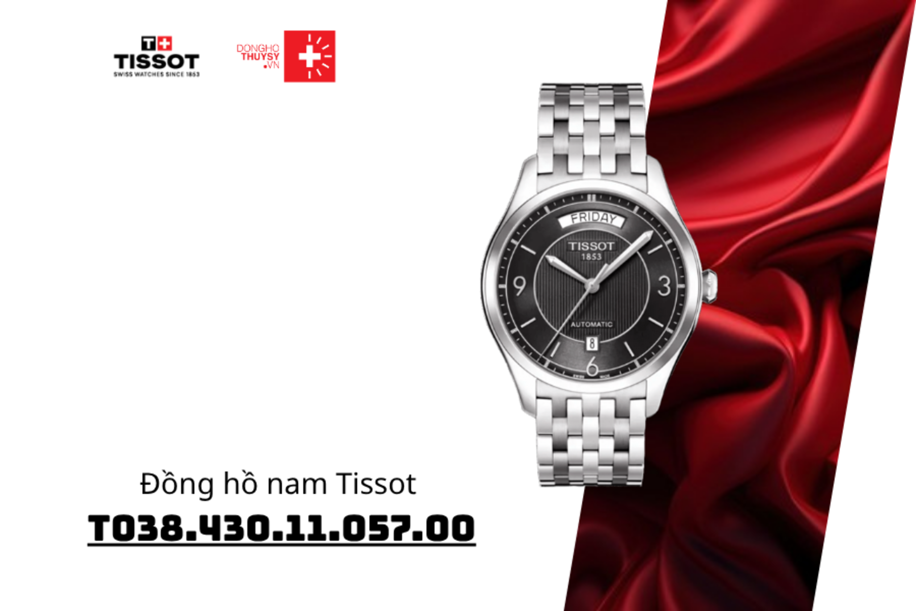 Đồng hồ nam Tissot T038.430.11.057.00