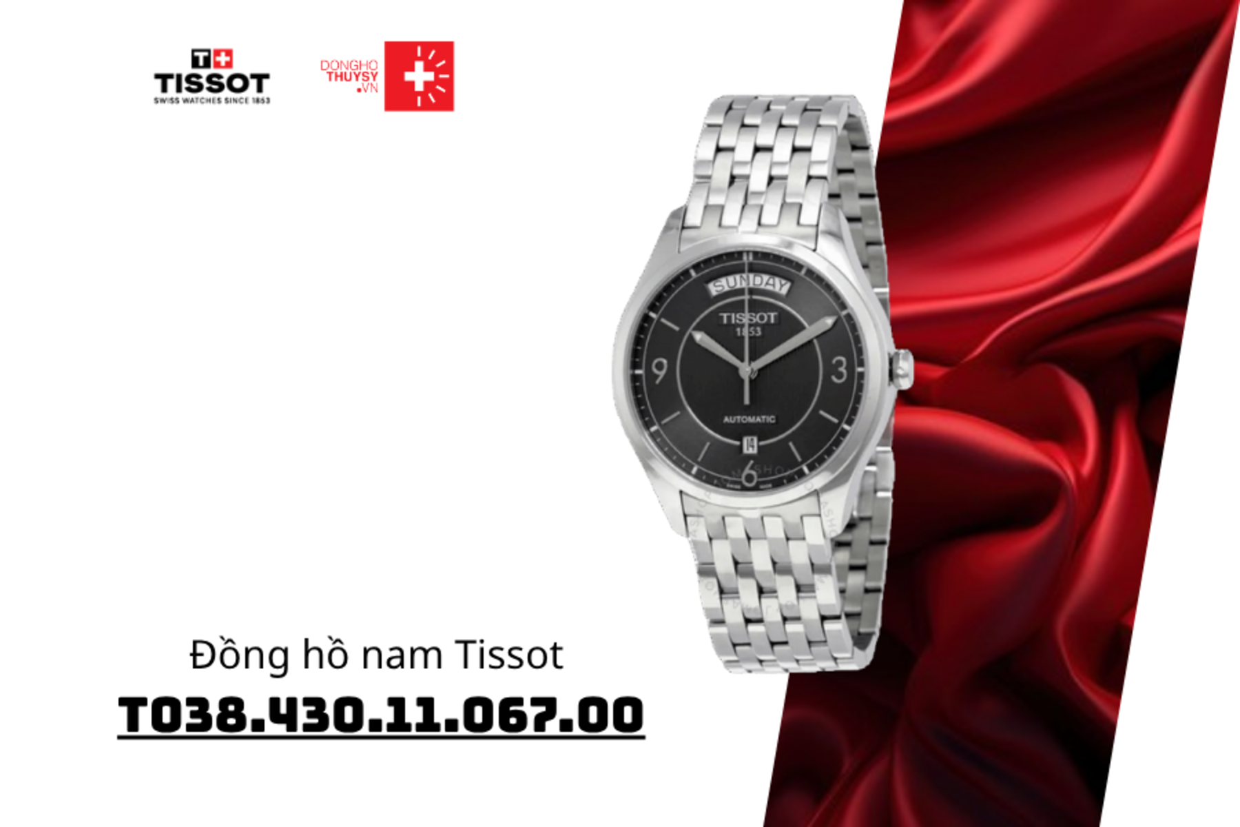Đồng hồ nam Tissot T038.430.11.067.00