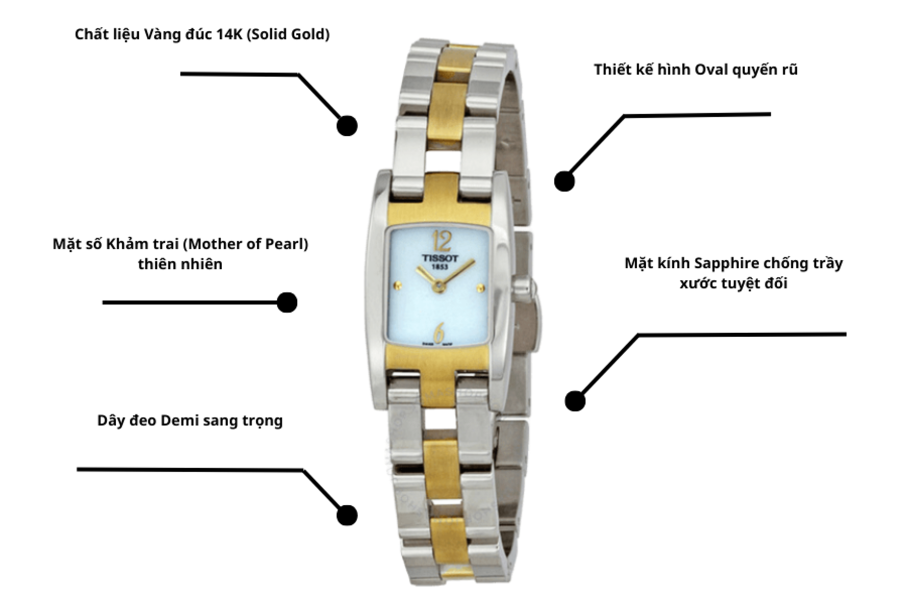 Đồng hồ TISSOT T042.109.22.117.00