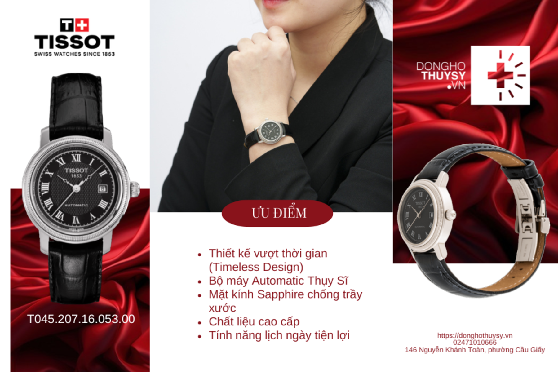 Đồng hồ TISSOT T045.207.16.053.00