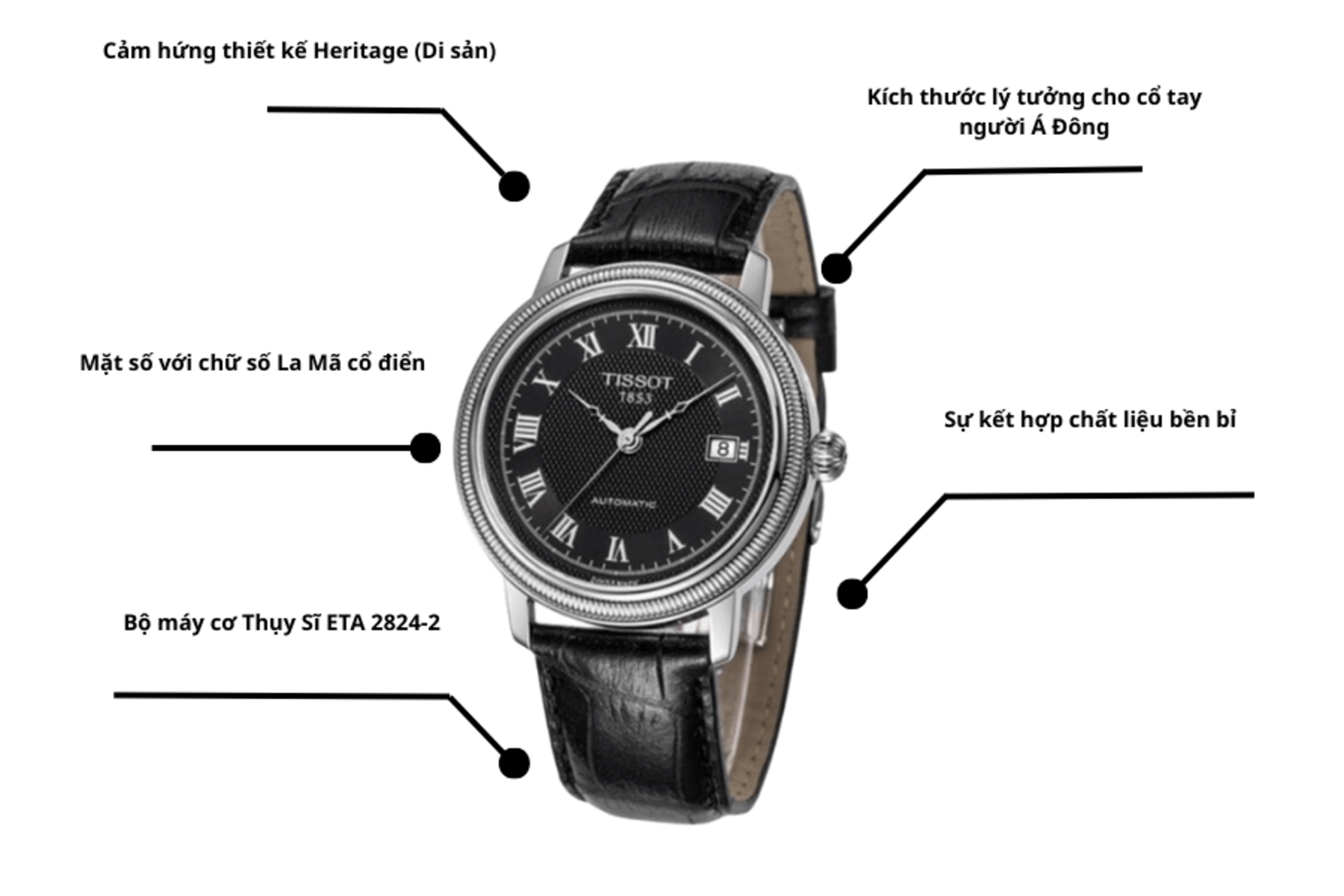 Đồng hồ TISSOT T045.407.16.053.00