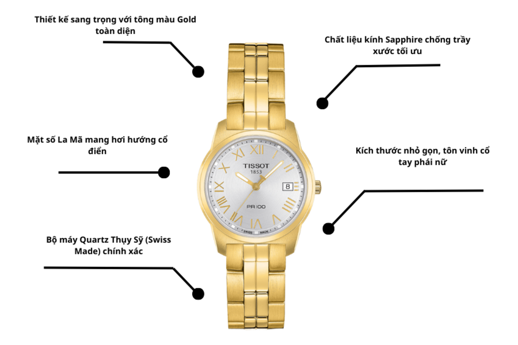 Đồng hồ Tissot T049.210.33.033.00